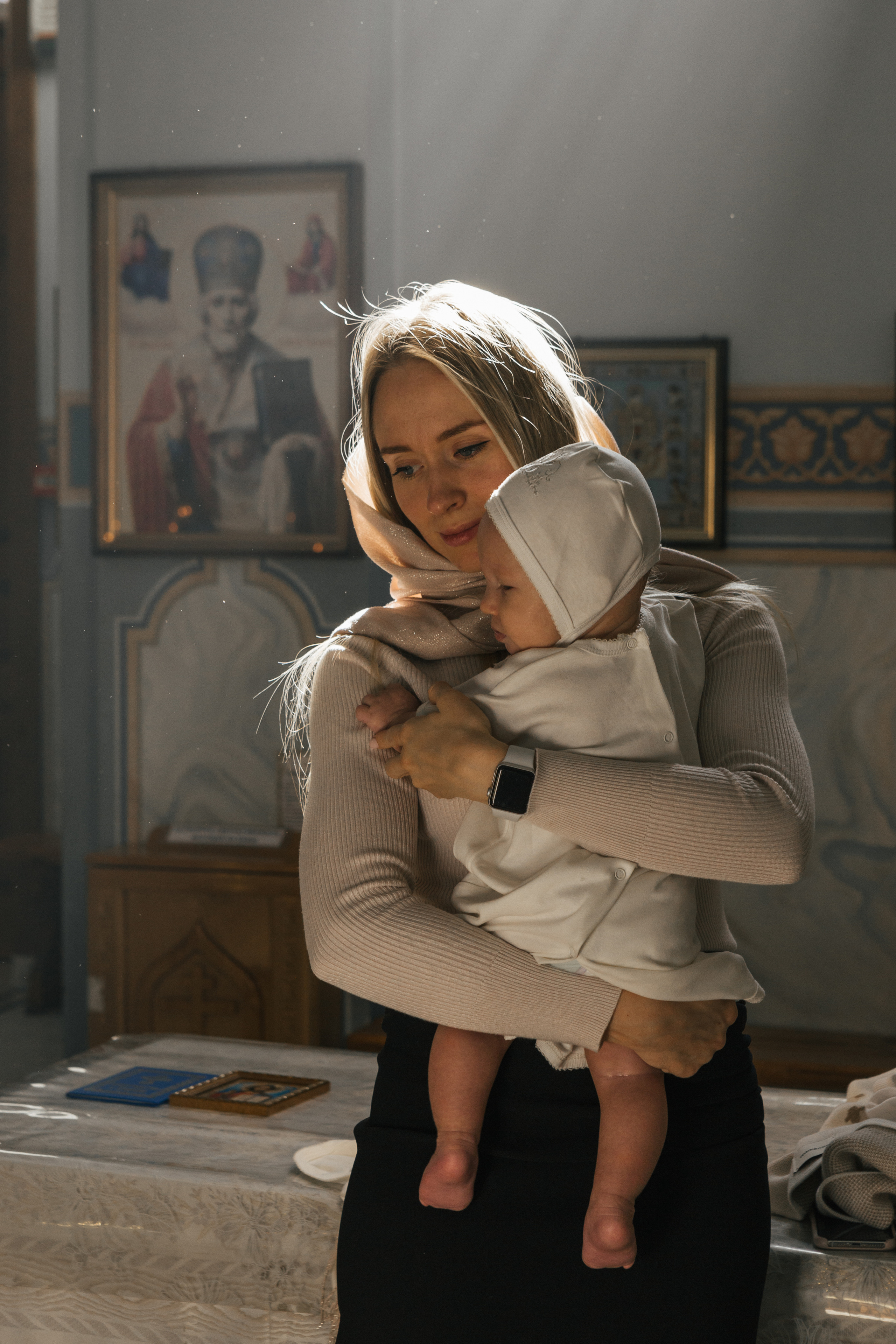 Крещение Тимура. Семейный фотограф в Краснодаре Виктория Кокоулина