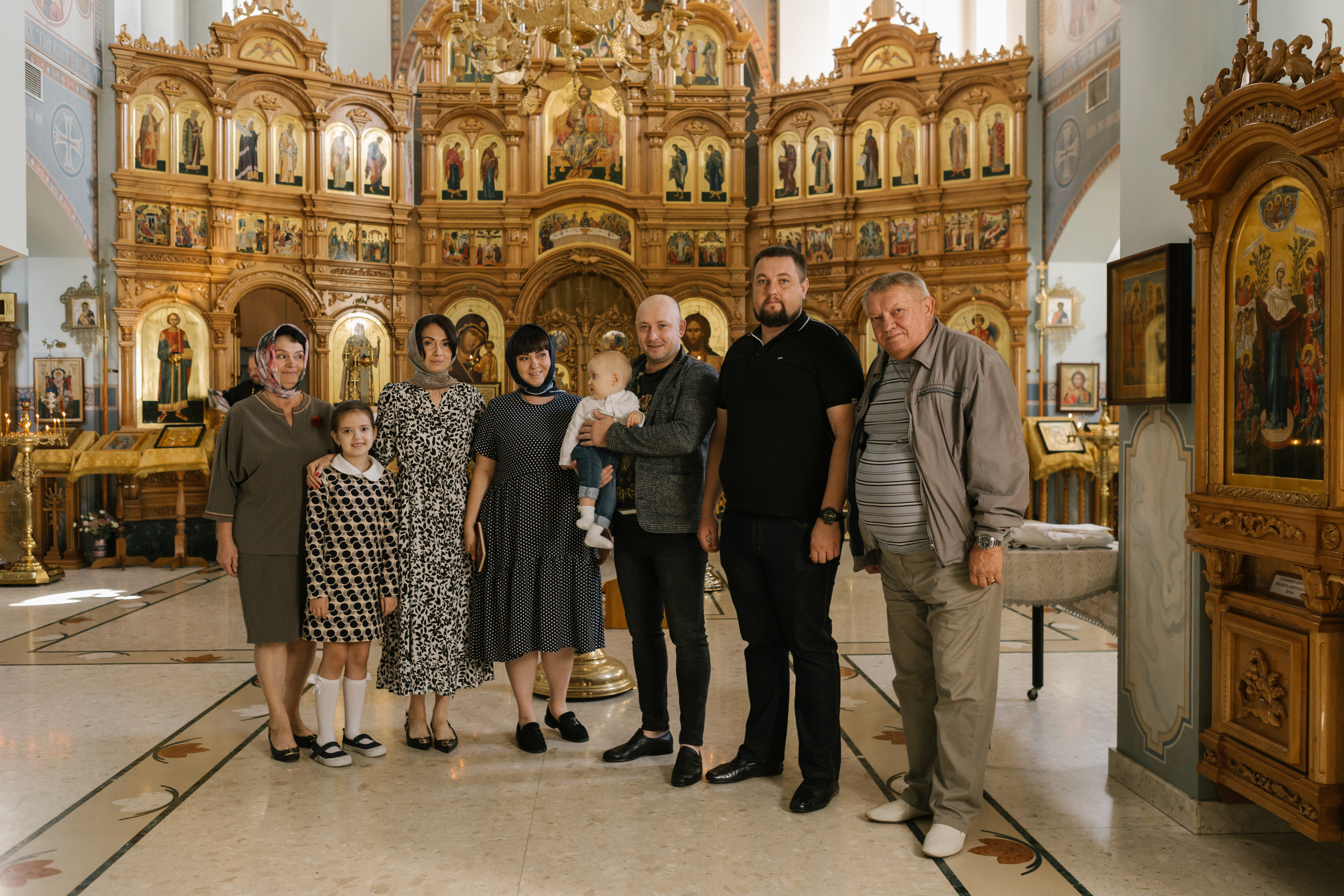 Крещение Ивана. Семейный фотограф в Краснодаре Виктория Кокоулина