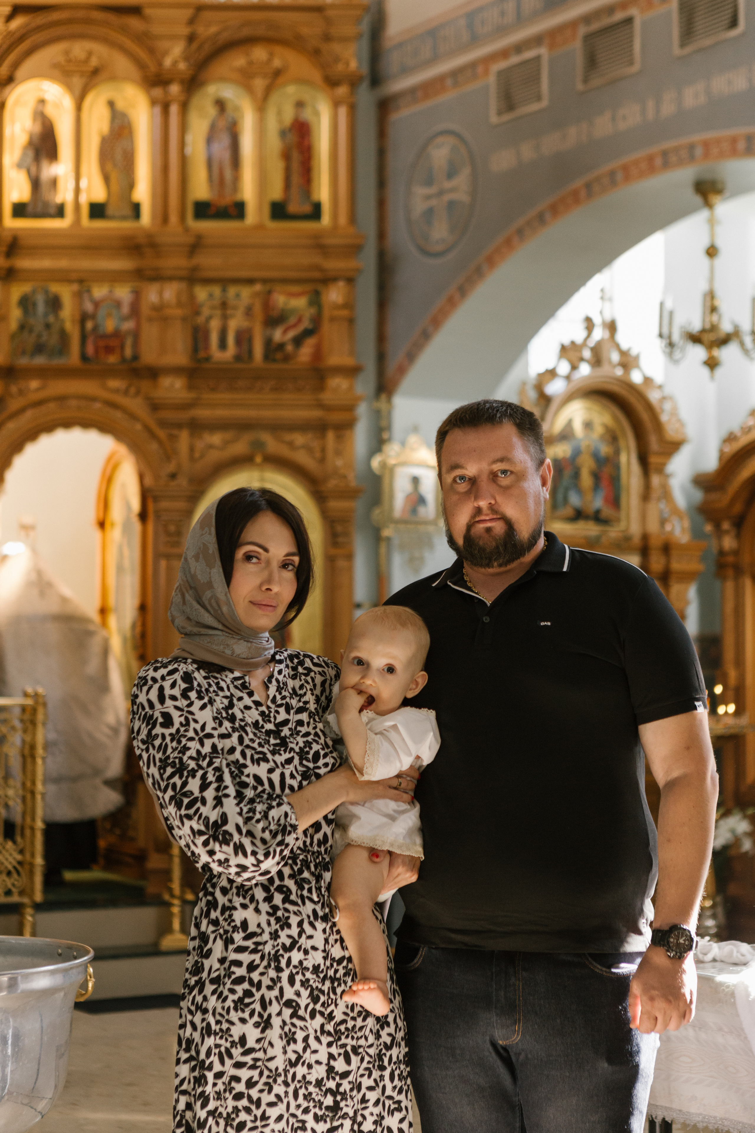 Крещение Ивана. Семейный фотограф в Краснодаре Виктория Кокоулина