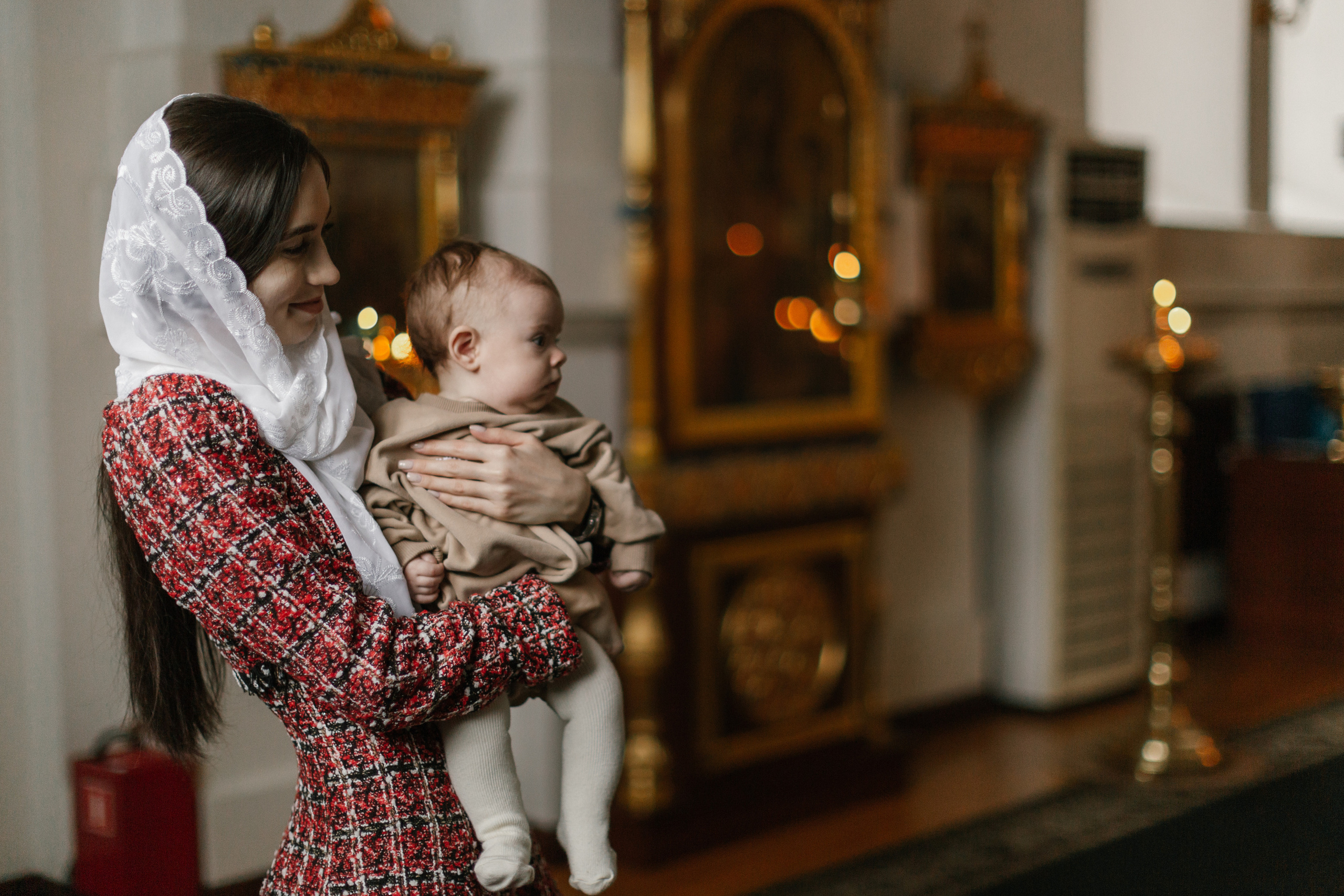 Крещение Есении. Семейный фотограф в Краснодаре Виктория Кокоулина