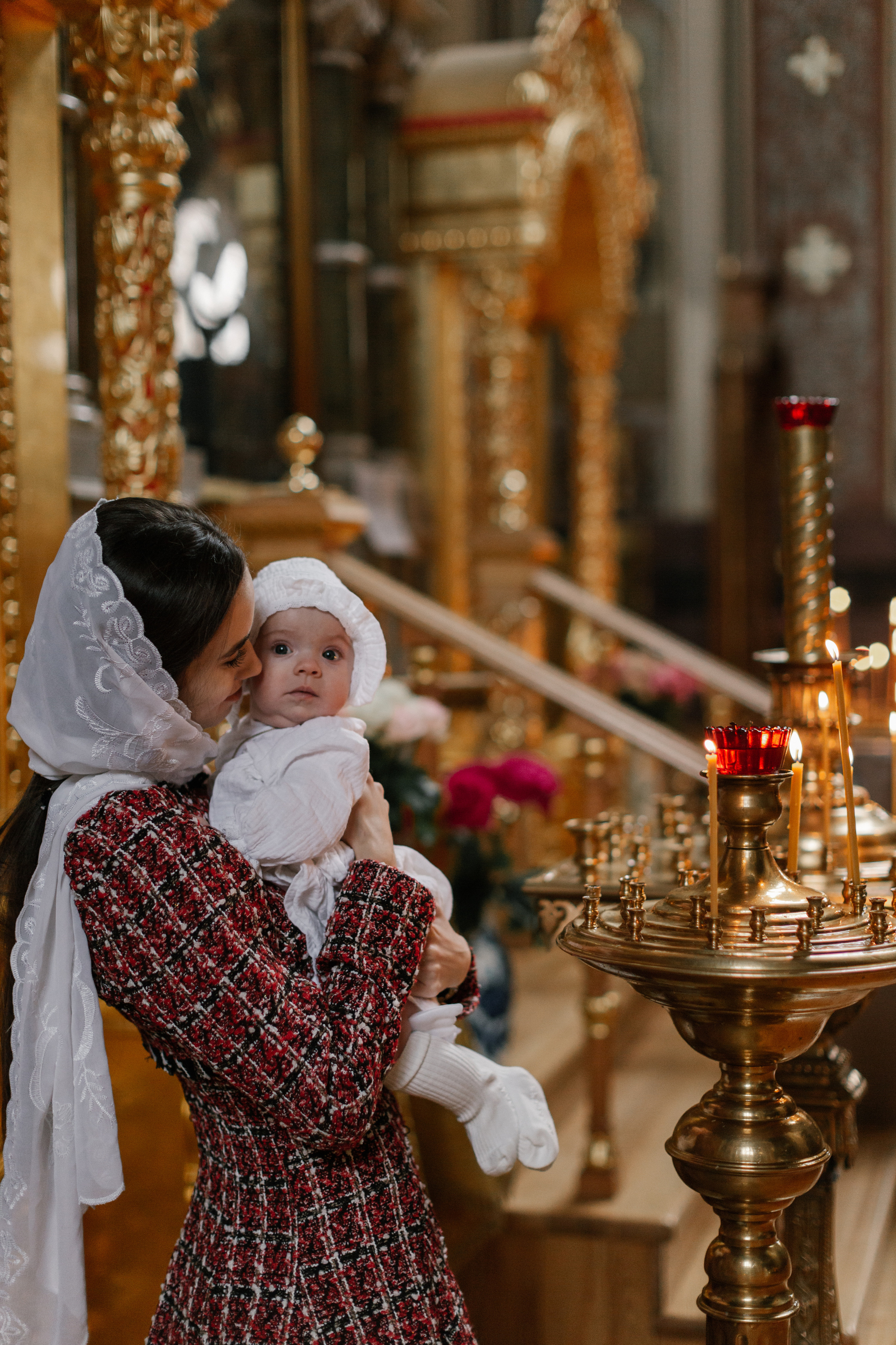 Крещение Есении. Семейный фотограф в Краснодаре Виктория Кокоулина