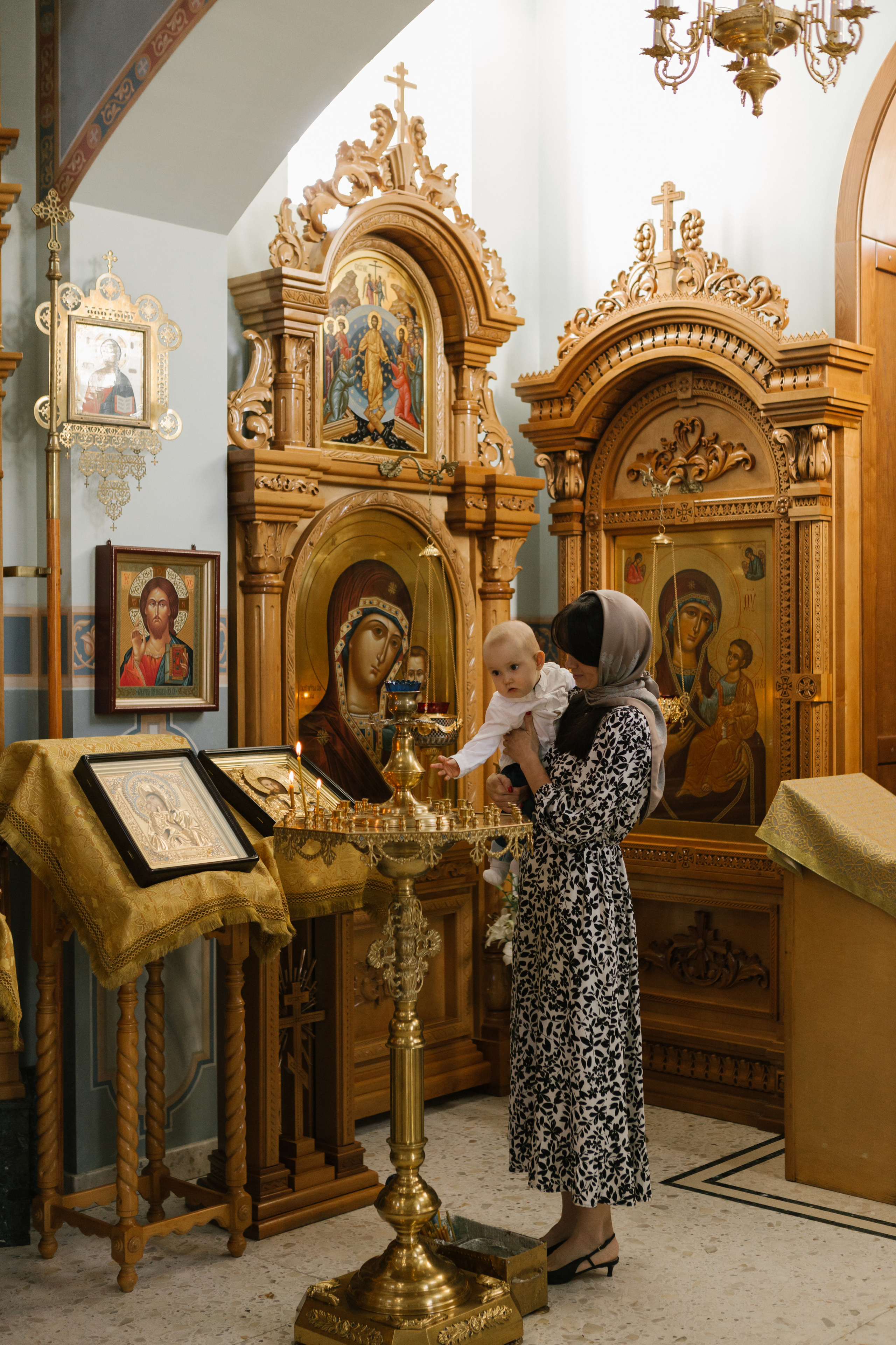 Крещение Ивана. Семейный фотограф в Краснодаре Виктория Кокоулина