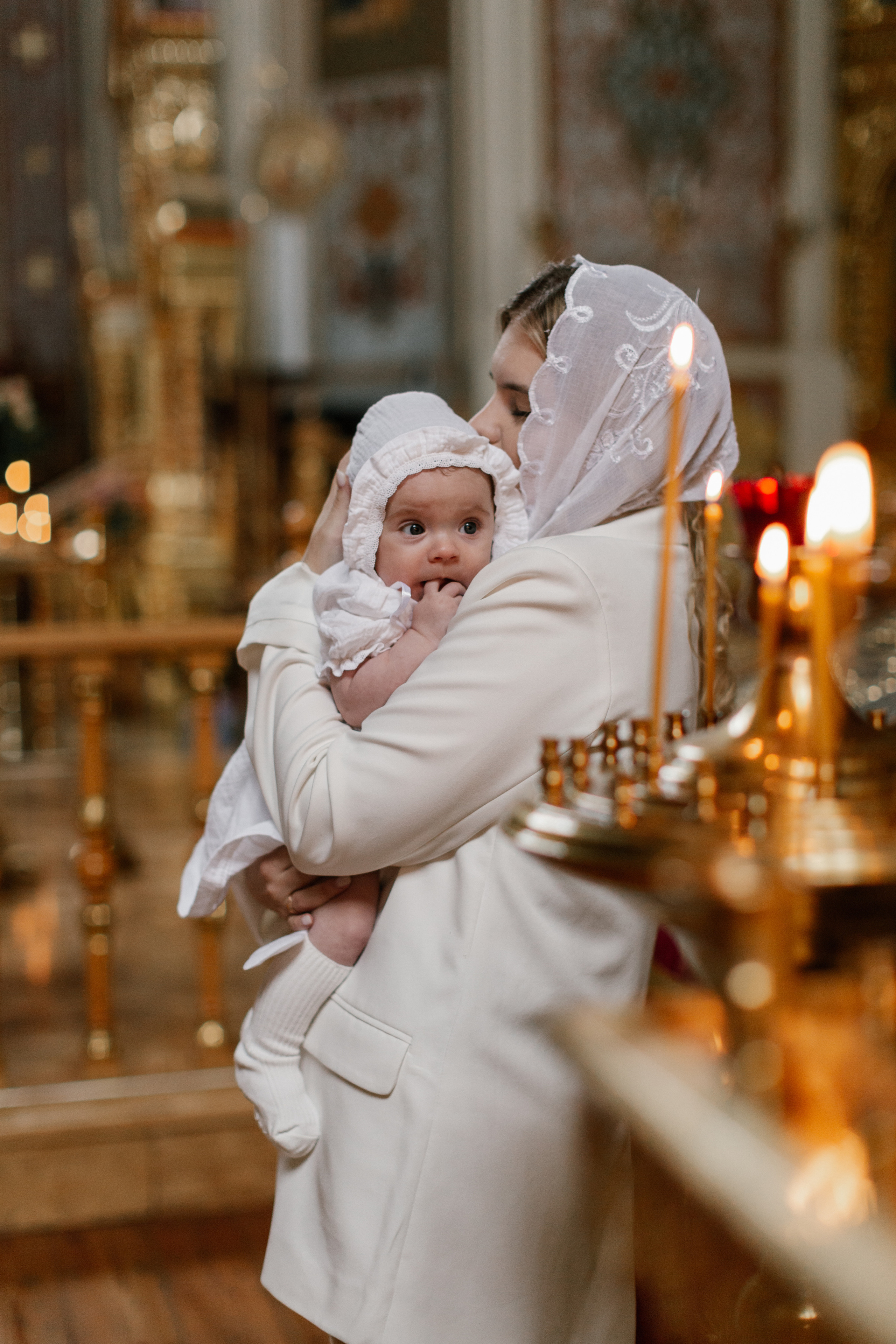 Крещение Есении. Семейный фотограф в Краснодаре Виктория Кокоулина
