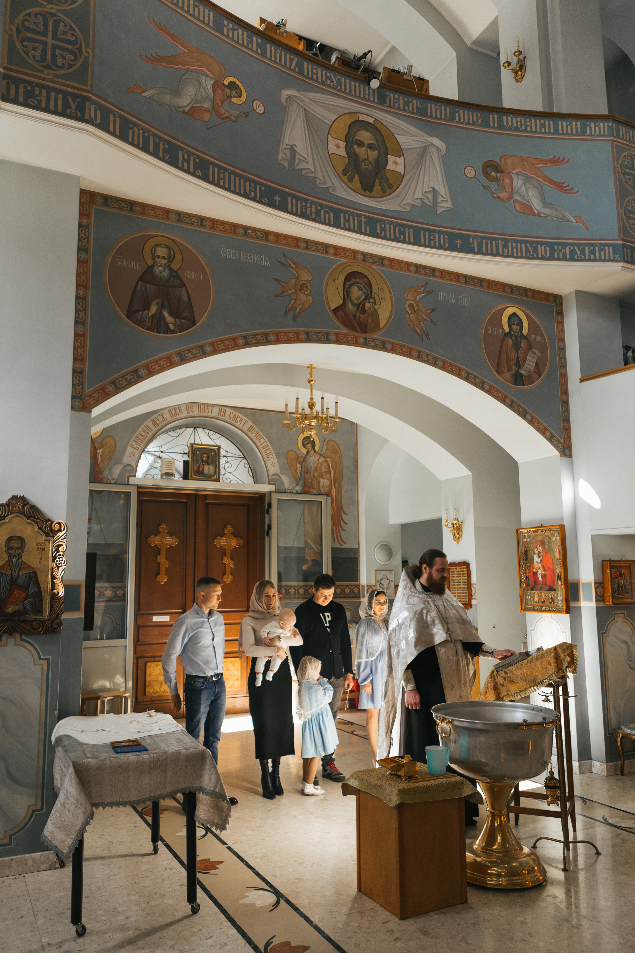 Крещение Тимура. Семейный фотограф в Краснодаре Виктория Кокоулина