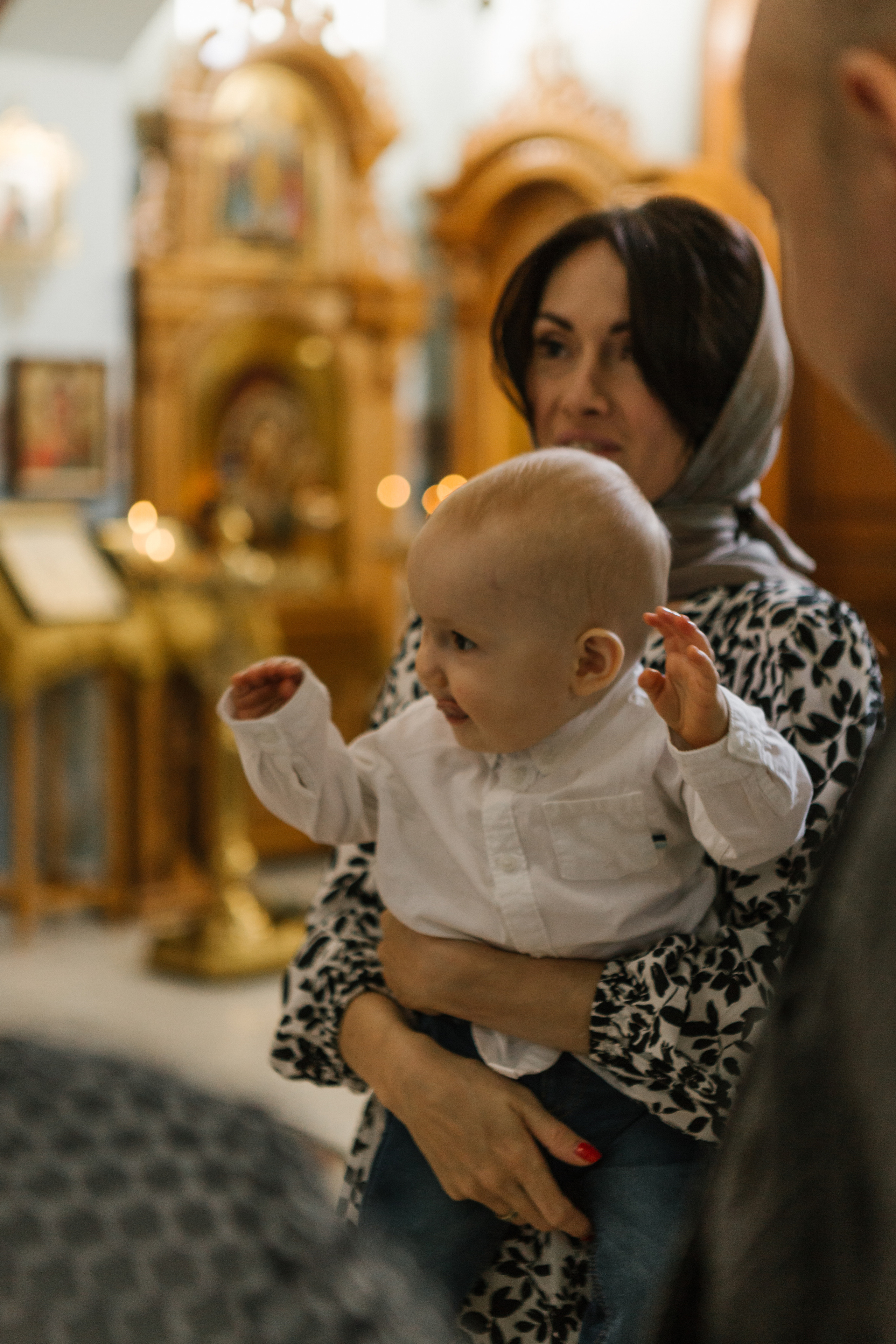 Крещение Ивана. Семейный фотограф в Краснодаре Виктория Кокоулина