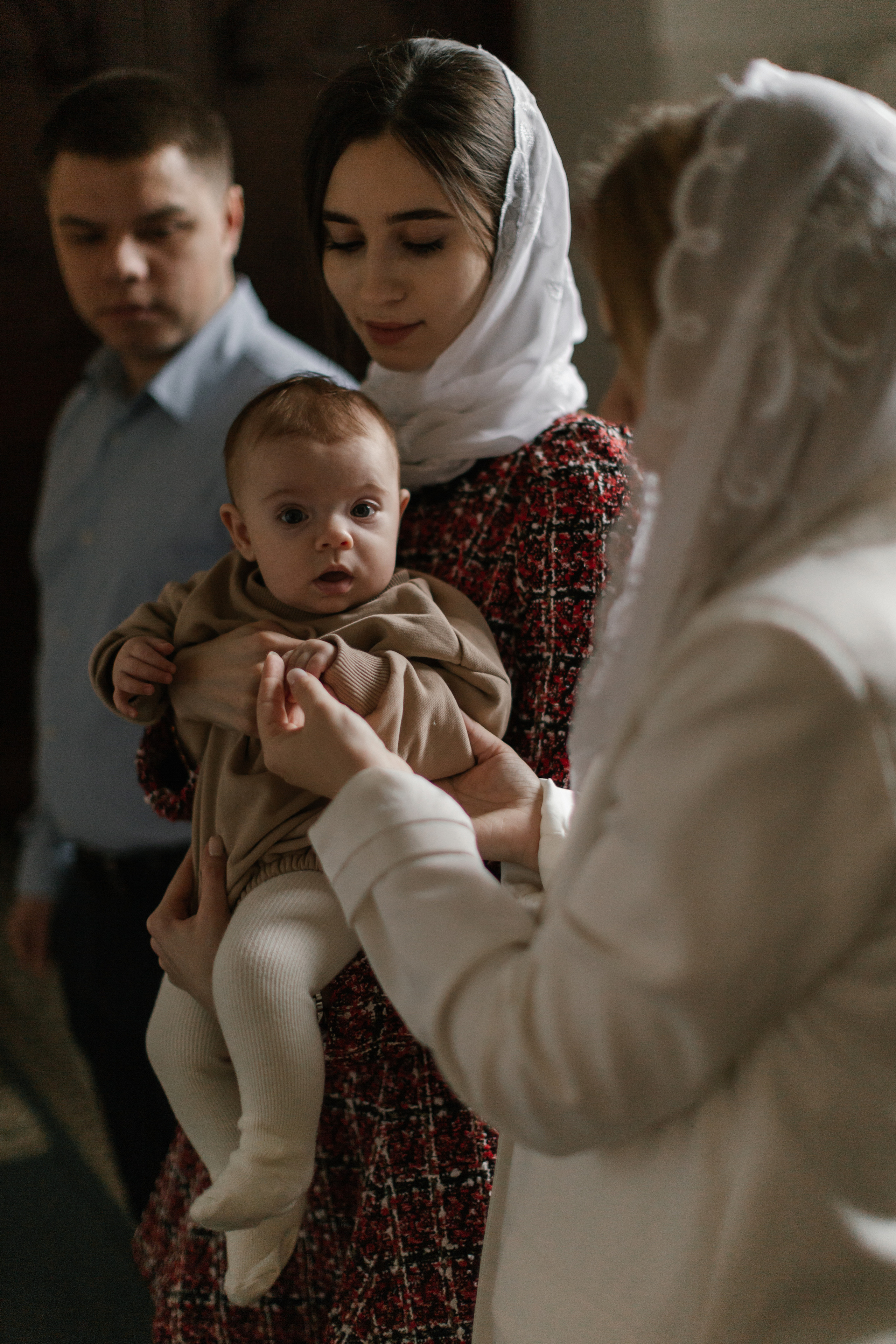 Крещение Есении. Семейный фотограф в Краснодаре Виктория Кокоулина