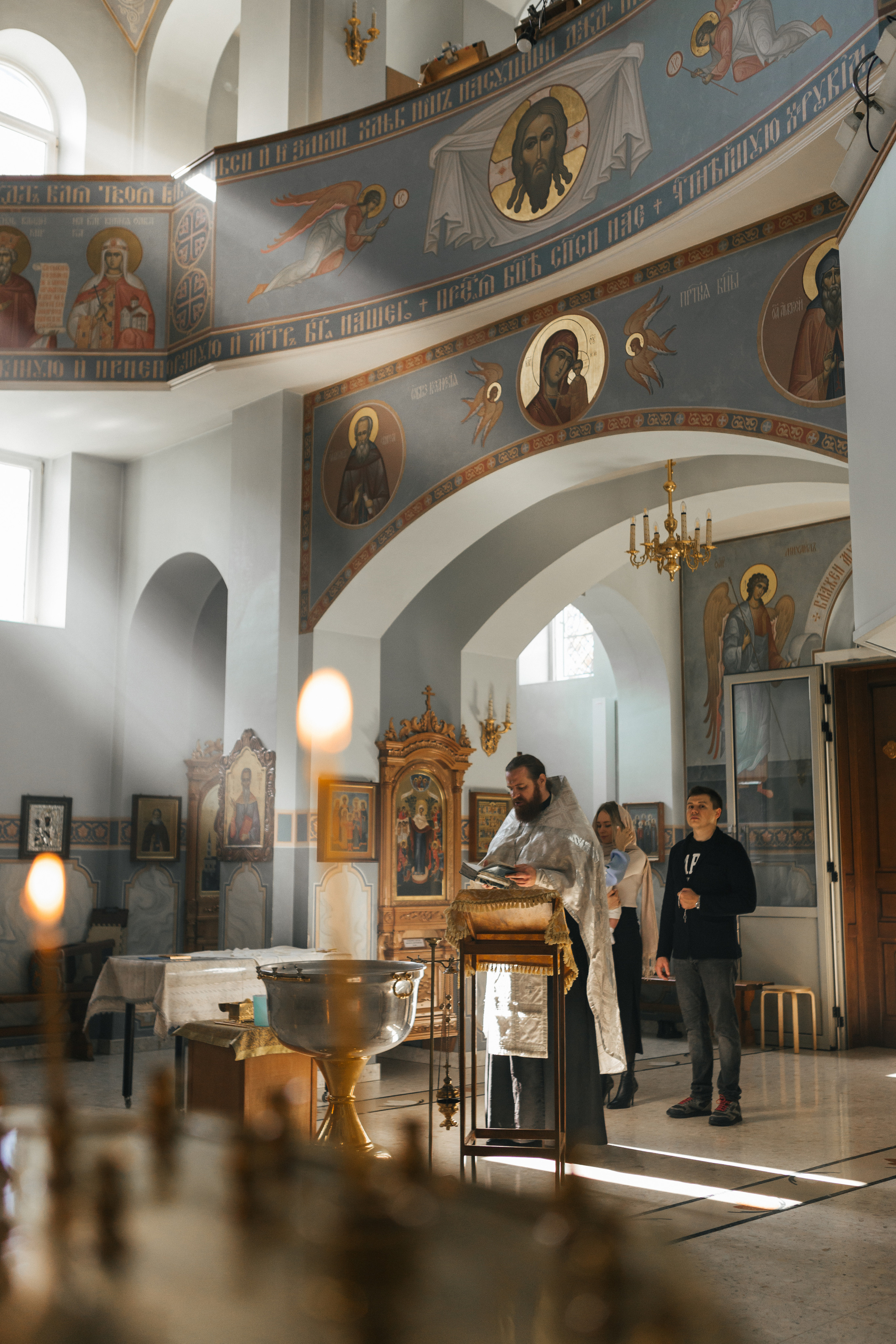 Крещение Тимура. Семейный фотограф в Краснодаре Виктория Кокоулина