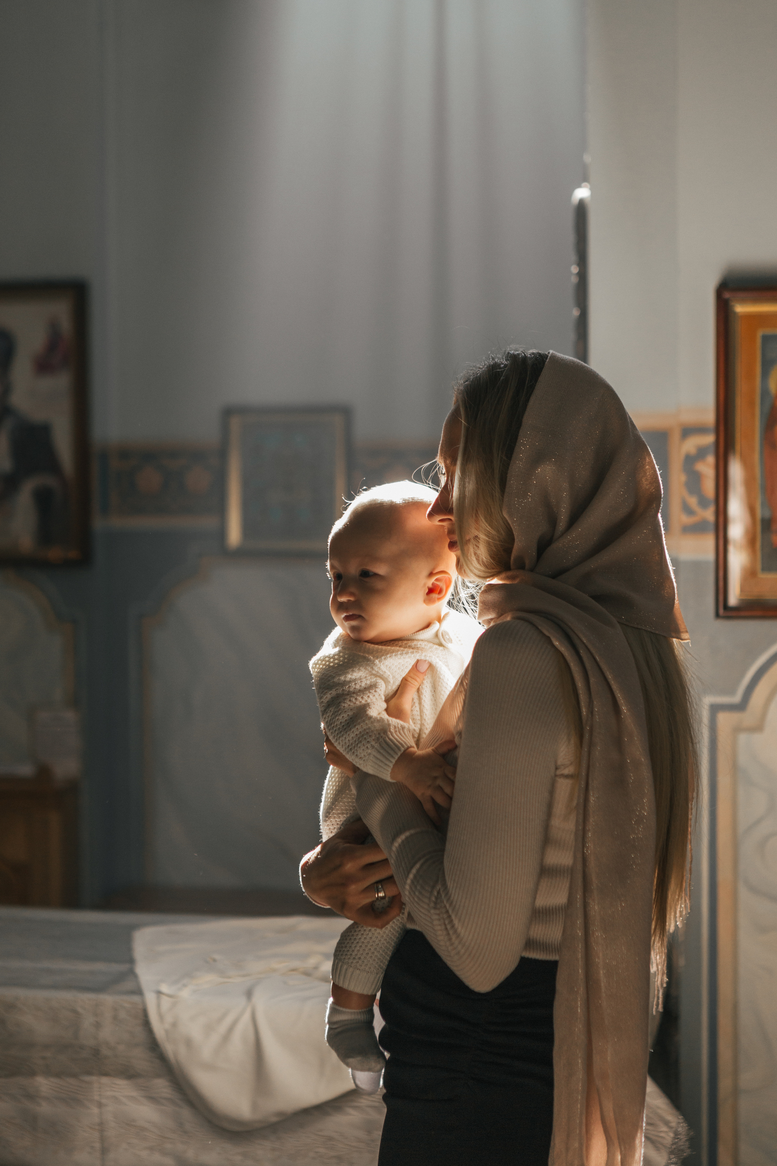 Крещение Тимура. Семейный фотограф в Краснодаре Виктория Кокоулина