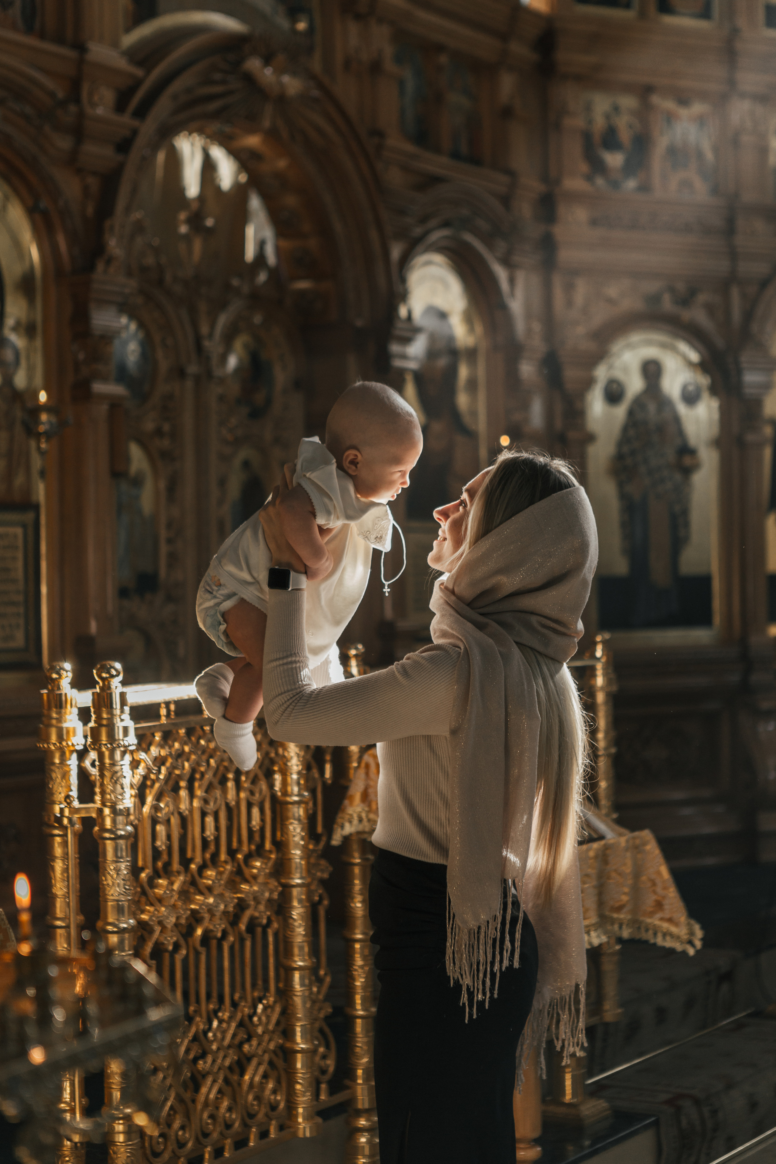 Крещение Тимура. Семейный фотограф в Краснодаре Виктория Кокоулина