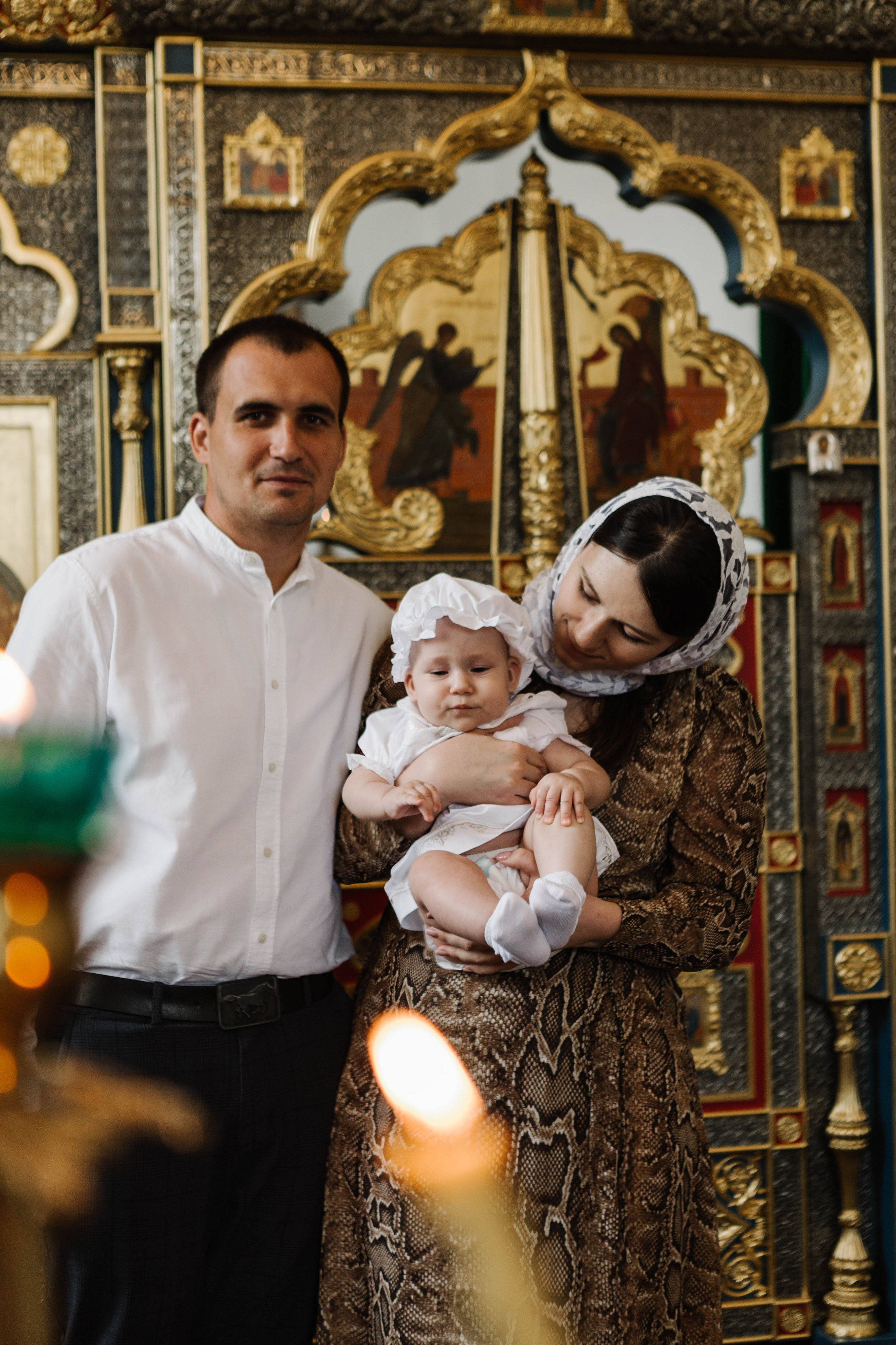 Крещение Варвары. Семейный фотограф в Краснодаре Виктория Кокоулина