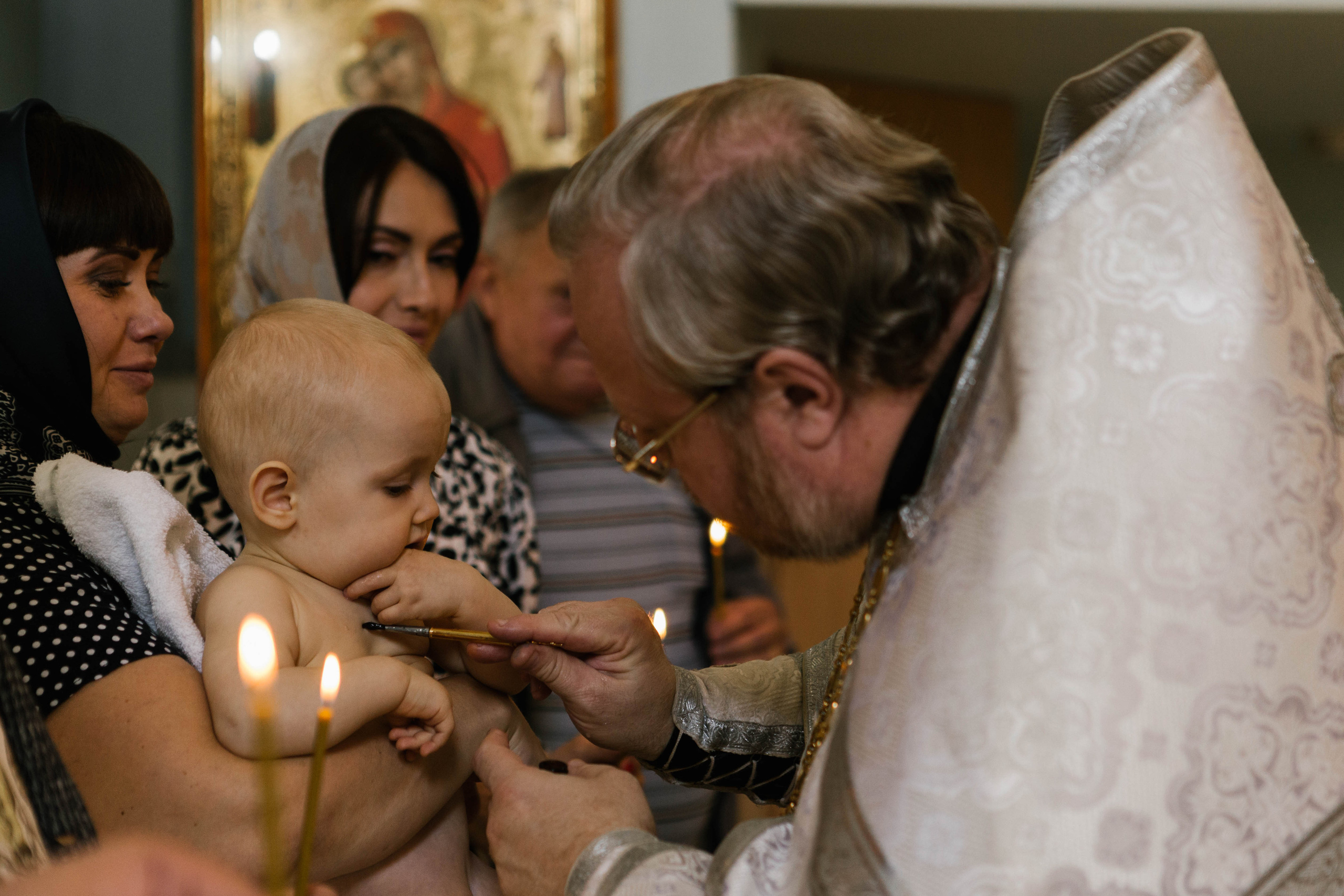 Крещение Ивана. Семейный фотограф в Краснодаре Виктория Кокоулина