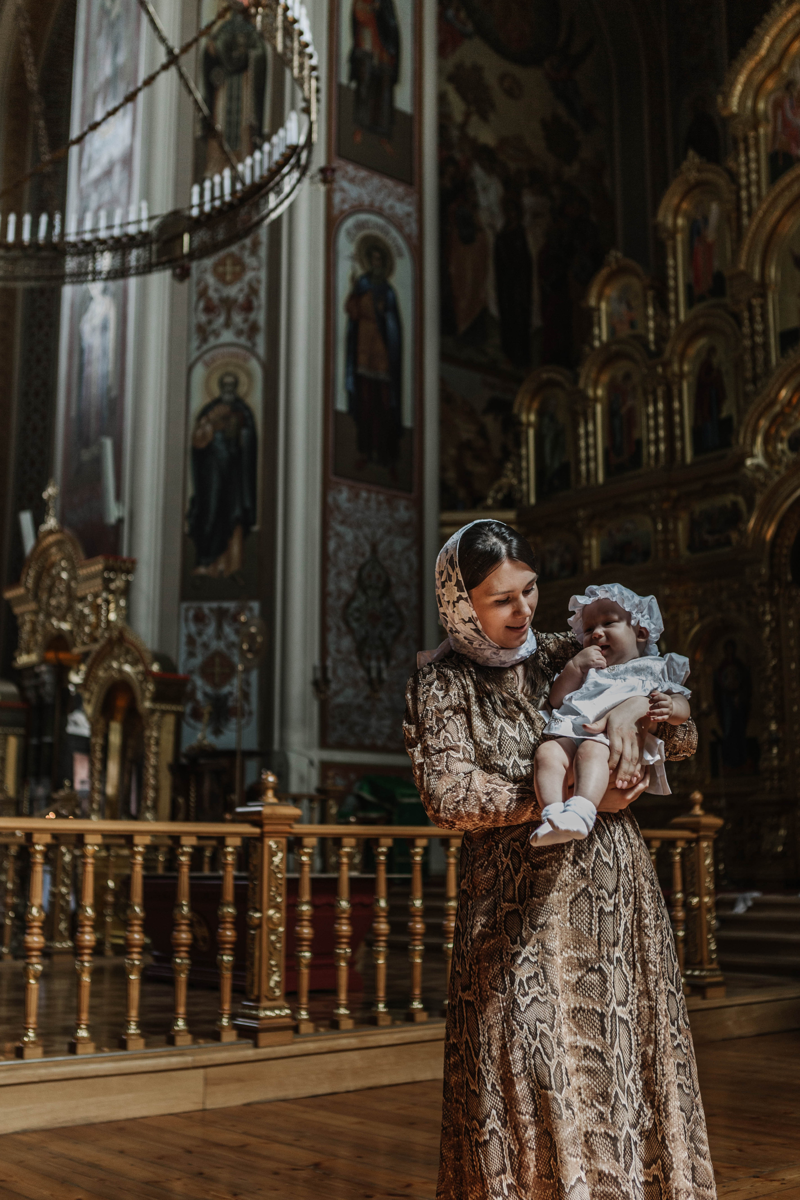 Крещение Варвары. Семейный фотограф в Краснодаре Виктория Кокоулина