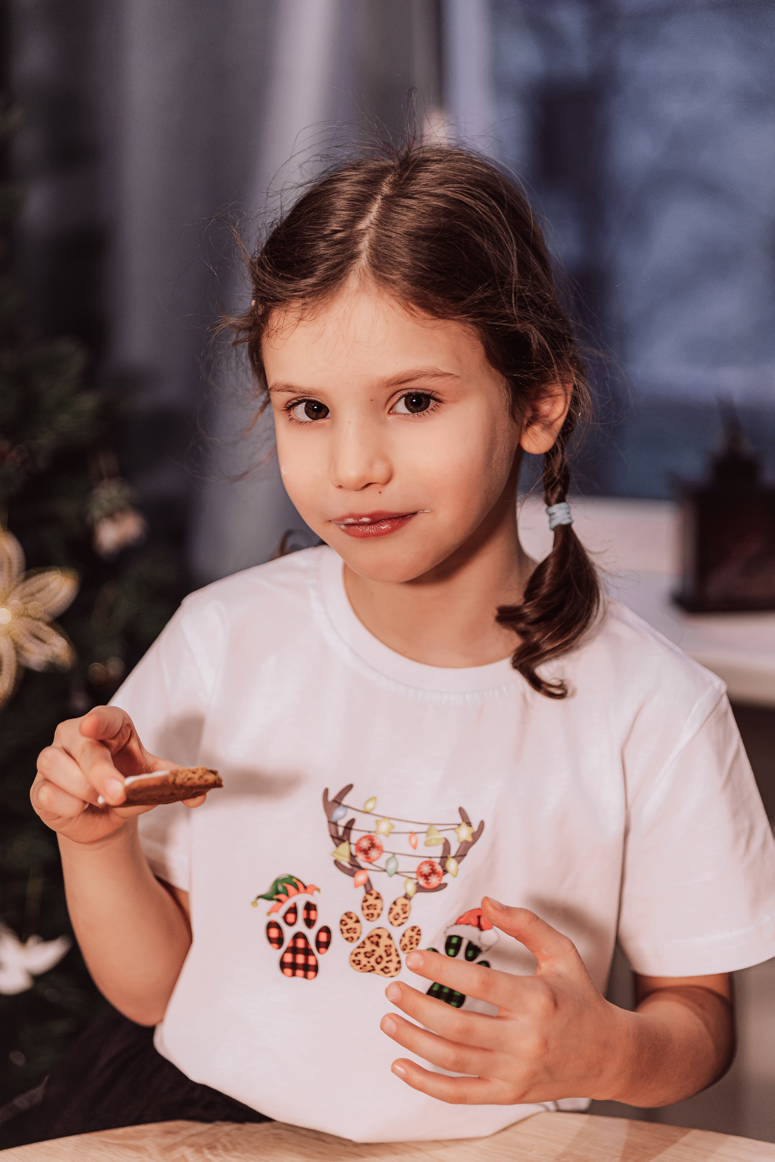 Домашняя семейная новогодняя фотосессия. Семейный и детский фотограф в Мурманске Карина Березина