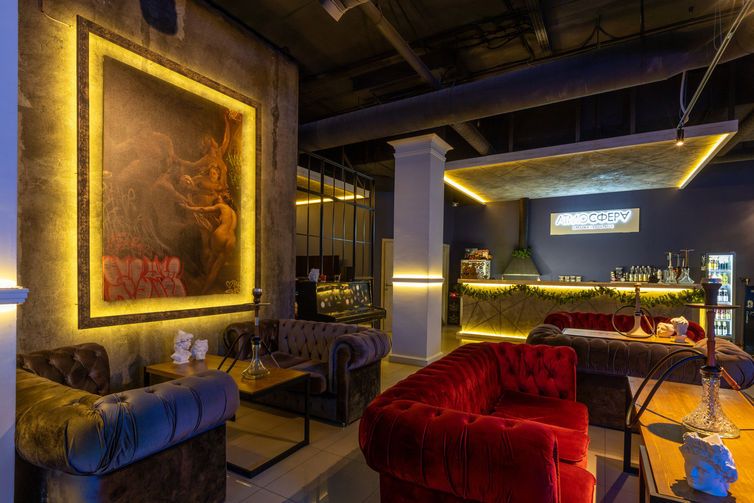 Интерьерная фотосъемка для АТМОСФЕРV LAUNGE. Фотограф в Туле Крупский АнДРей. Фотостудия «КАДР71» в Туле