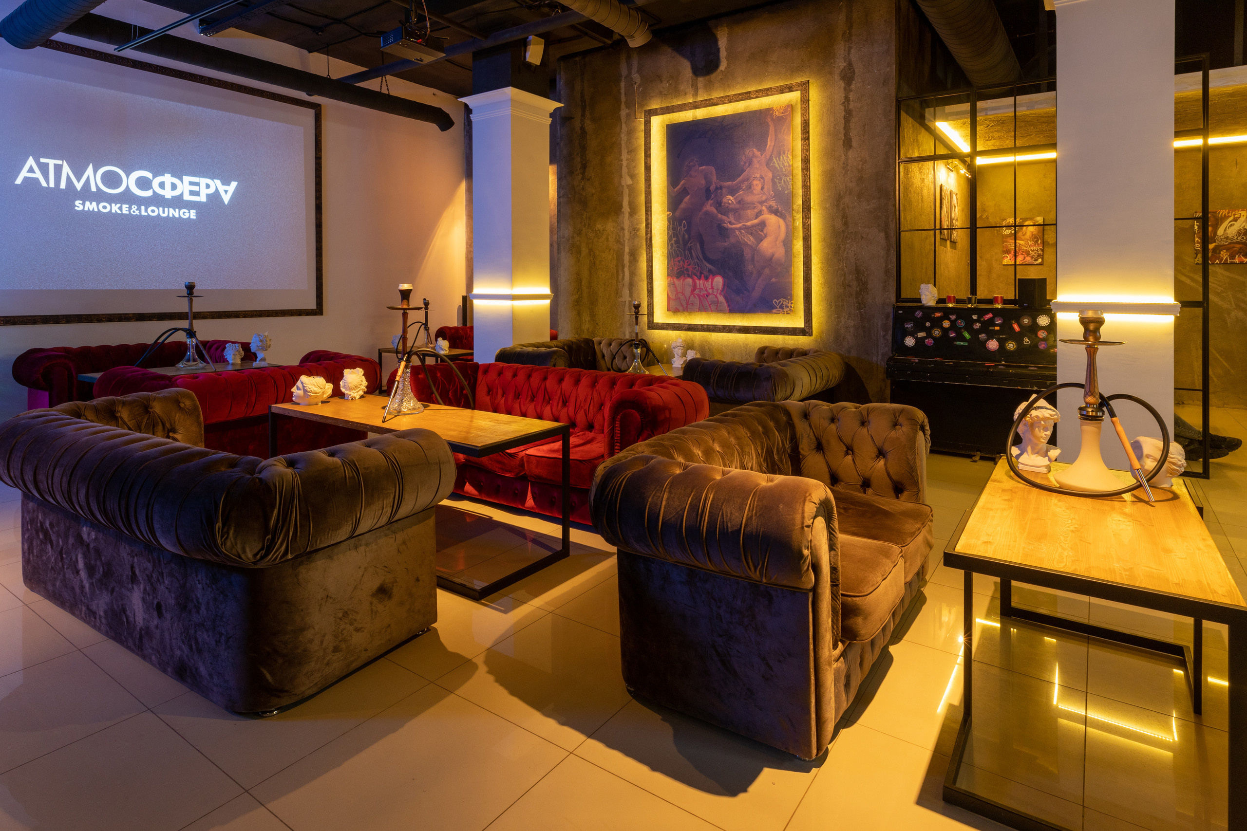 Интерьерная фотосъемка для АТМОСФЕРV LAUNGE. Фотограф в Туле Крупский АнДРей. Фотостудия «КАДР71» в Туле