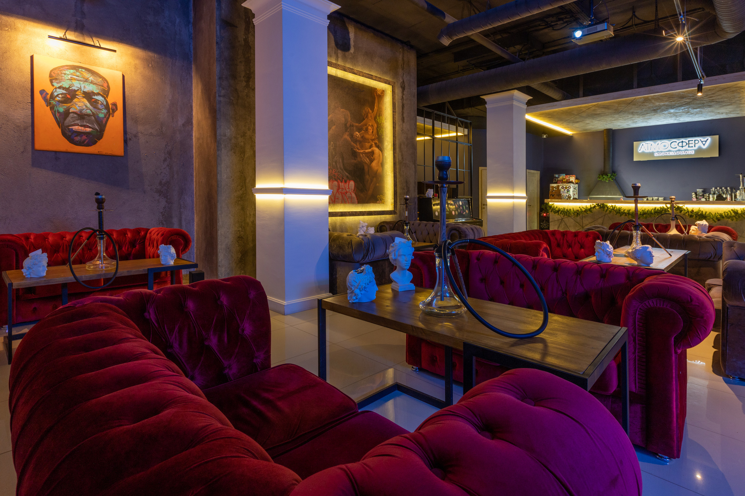 Интерьерная фотосъемка для АТМОСФЕРV LAUNGE. Фотограф в Туле Крупский АнДРей. Фотостудия «КАДР71» в Туле