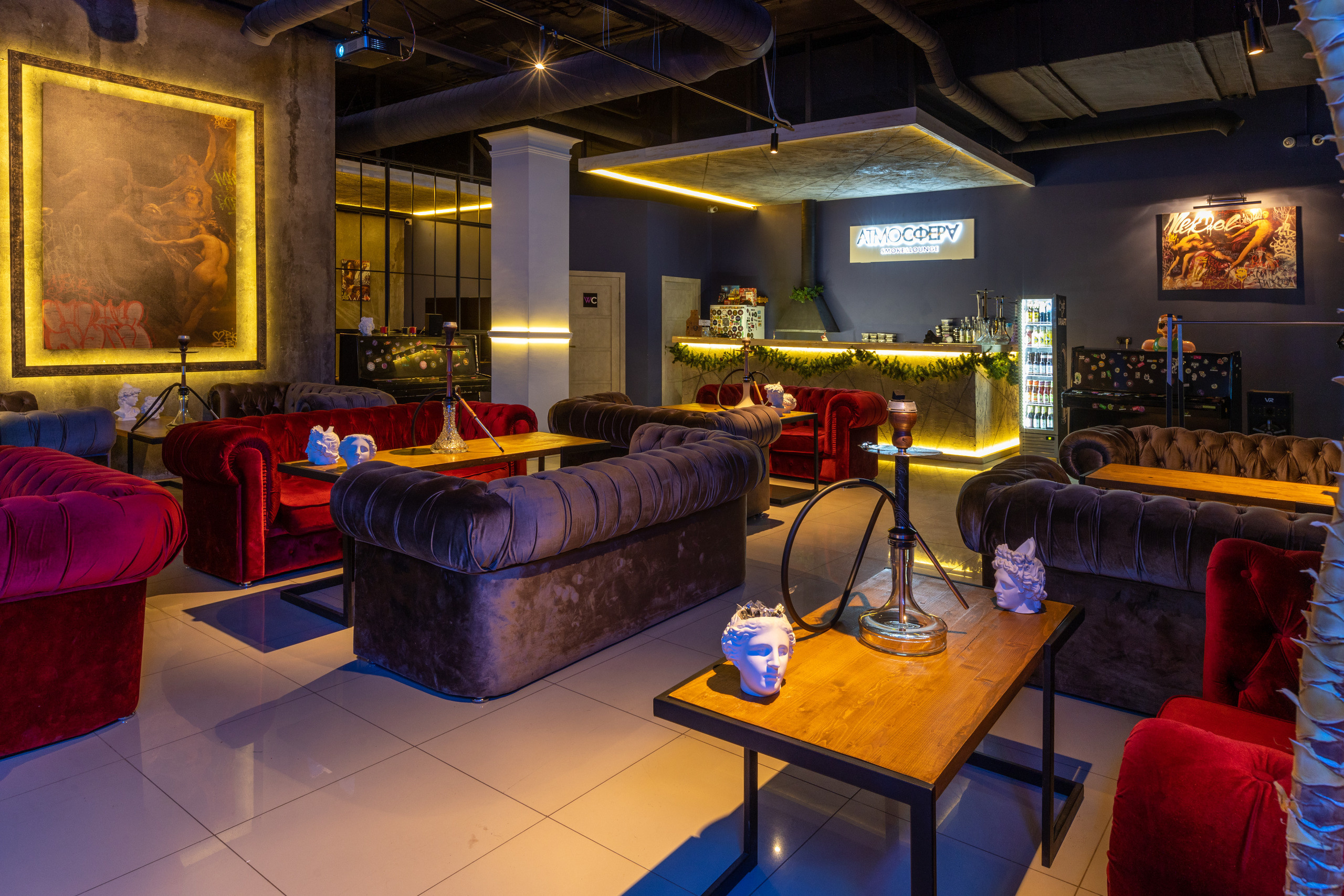 Интерьерная фотосъемка для АТМОСФЕРV LAUNGE. Фотограф в Туле Крупский АнДРей. Фотостудия «КАДР71» в Туле