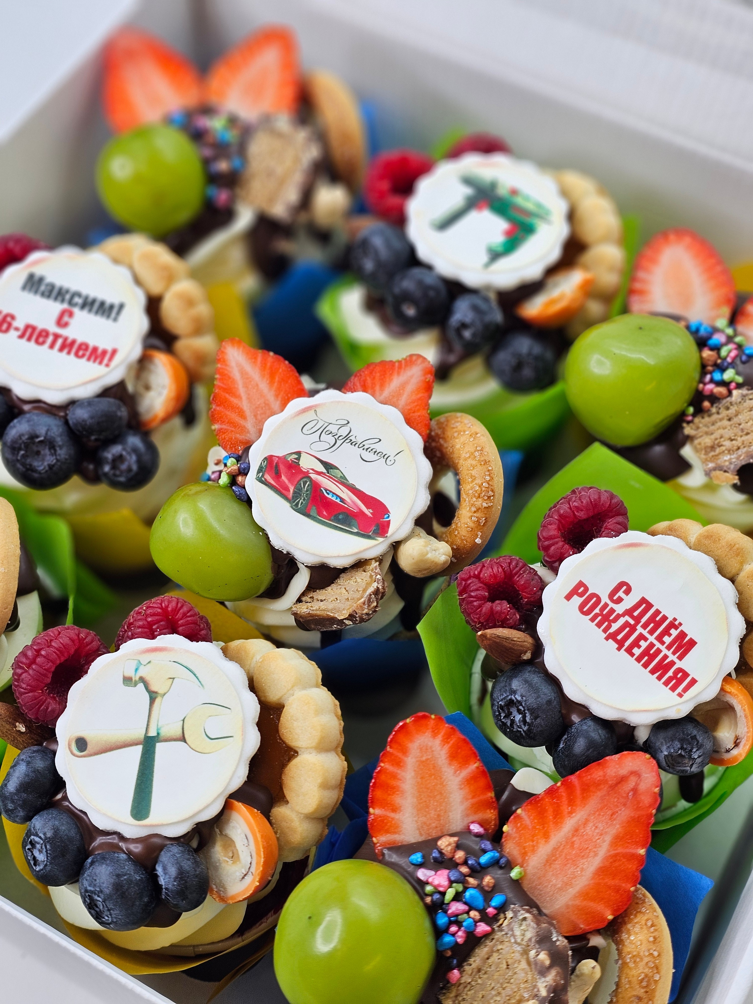 Капкейки стандартные. Katyasugarsugar капкейки, зефир, торты Москва