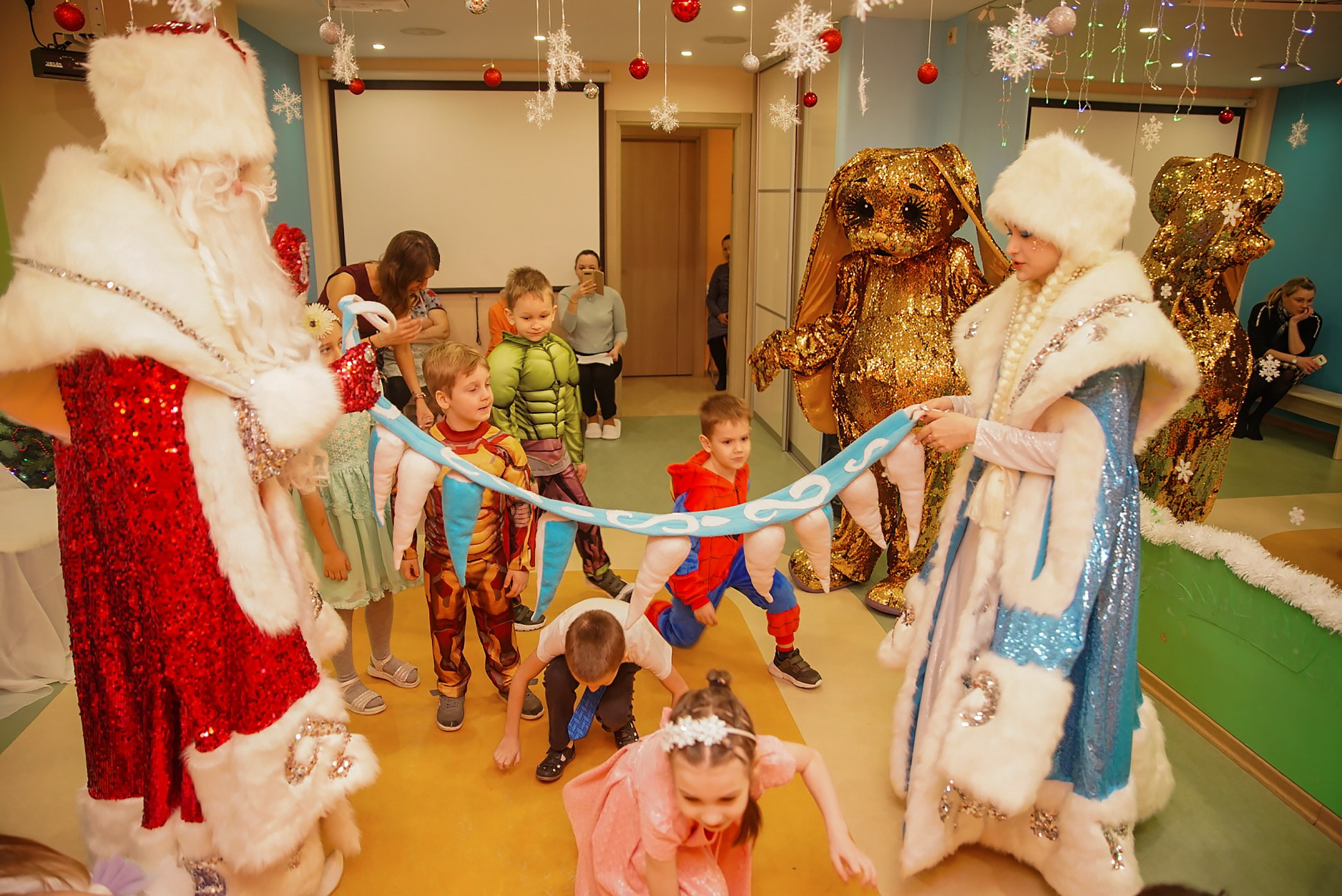 Новый год в частном детском садике. Семейный и детский фотограф в Нижнем Новгороде