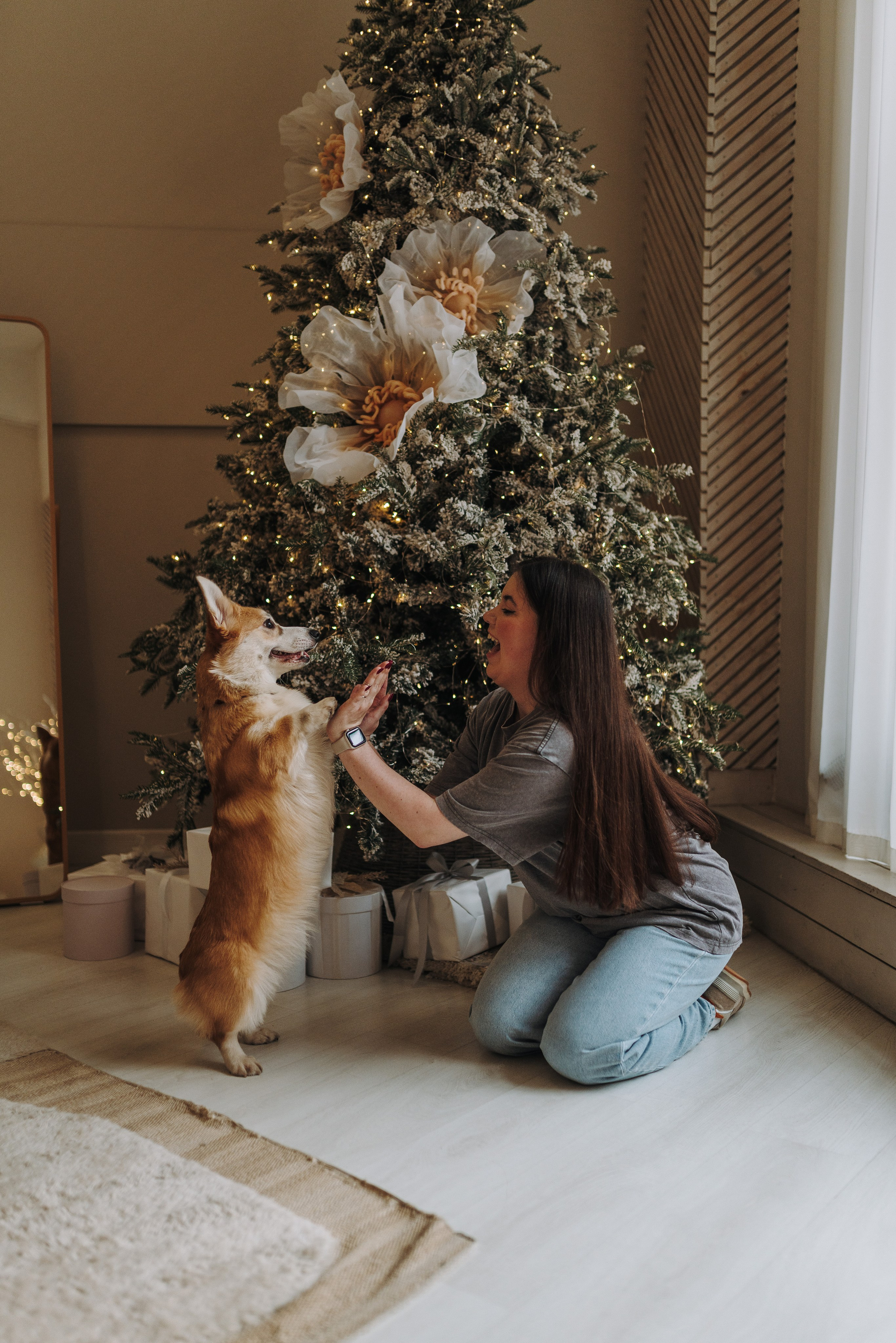 Александра и Бри. Фотограф анималист в Спб недорого Олеся Майорова