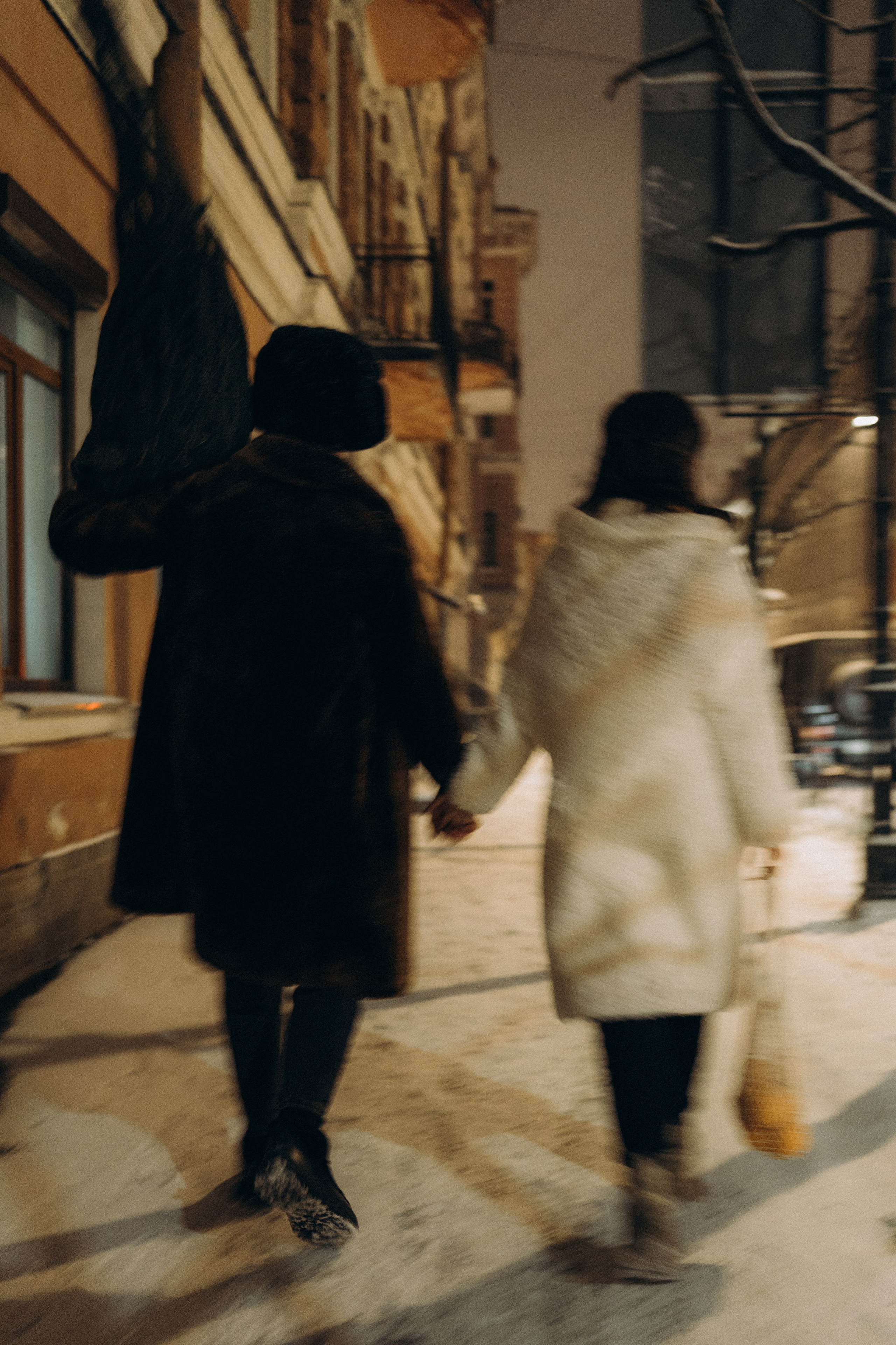 НОВОГОДНЯЯ ПРОГУЛКА ПАРЫ ПО ЧЕРНЫШЕВСКОЙ ПЕРЕД НОВЫМ ГОДОМ. Профессиональный фотограф, Санкт-Петербург — Виктория Богомолова