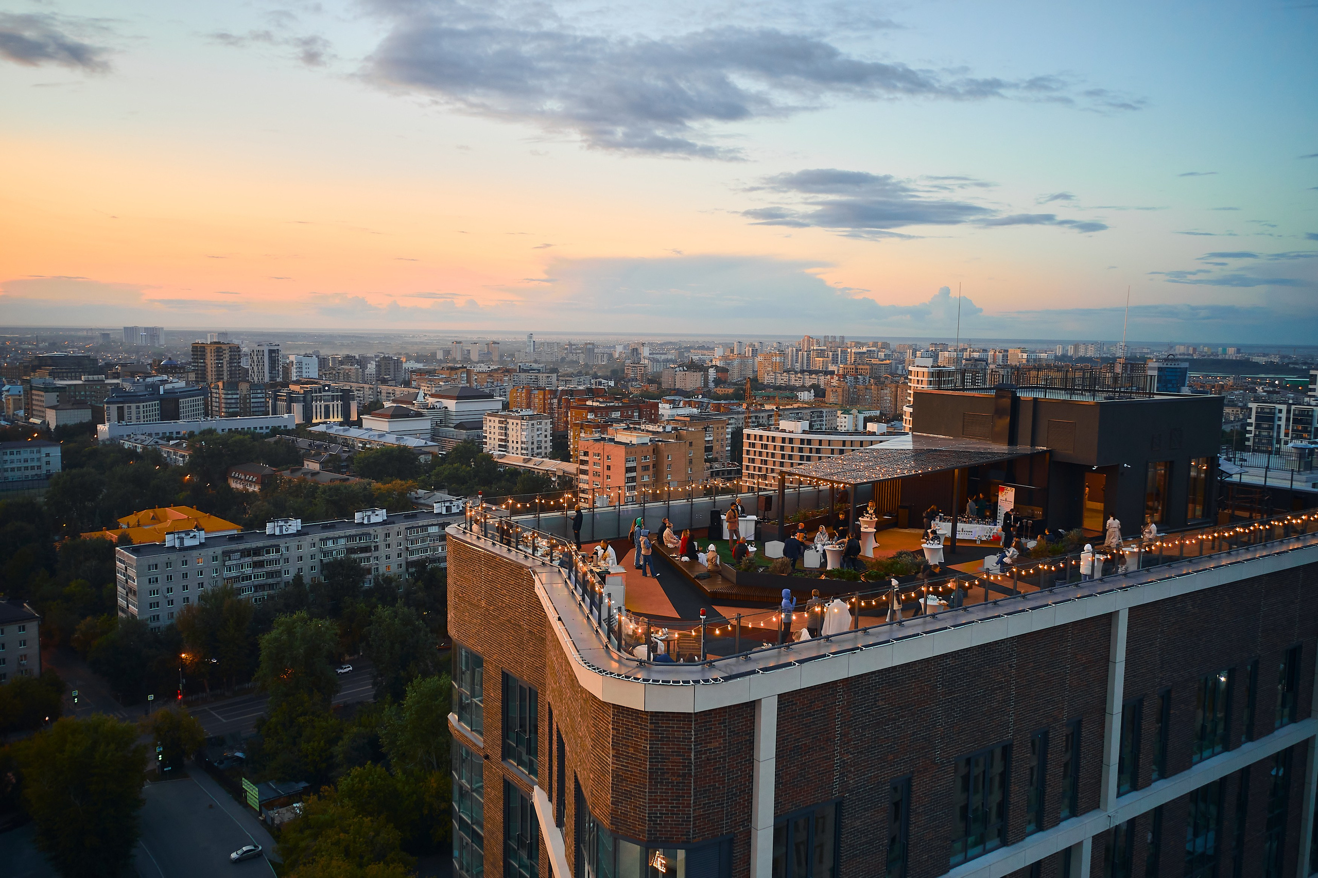 Машаров. Открытие крыши. Бизнес портрет Аэросъемка Интерьерная съемка Тюмень