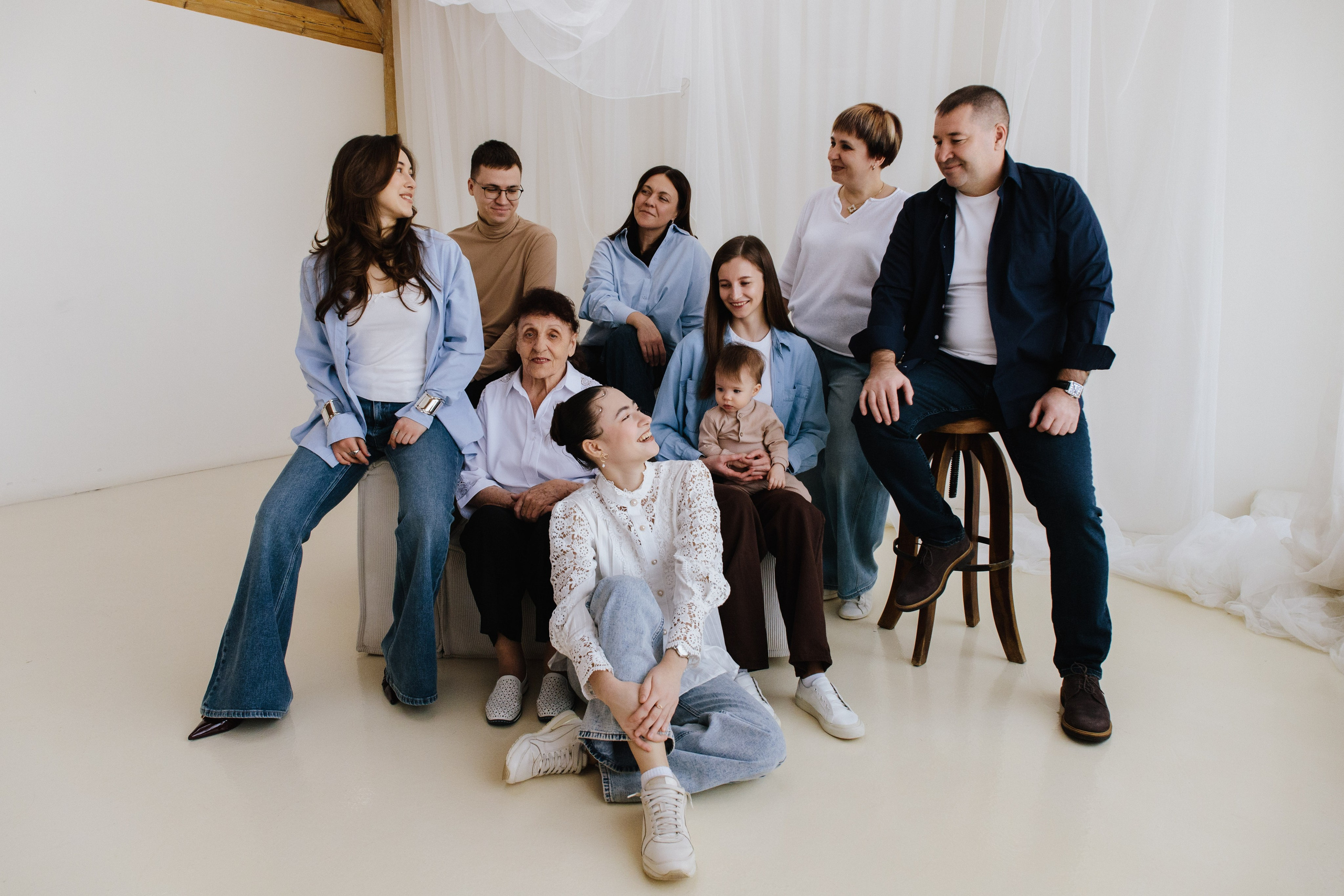 Семья Савиных. Фотограф Елена Балакина (Челябинск)