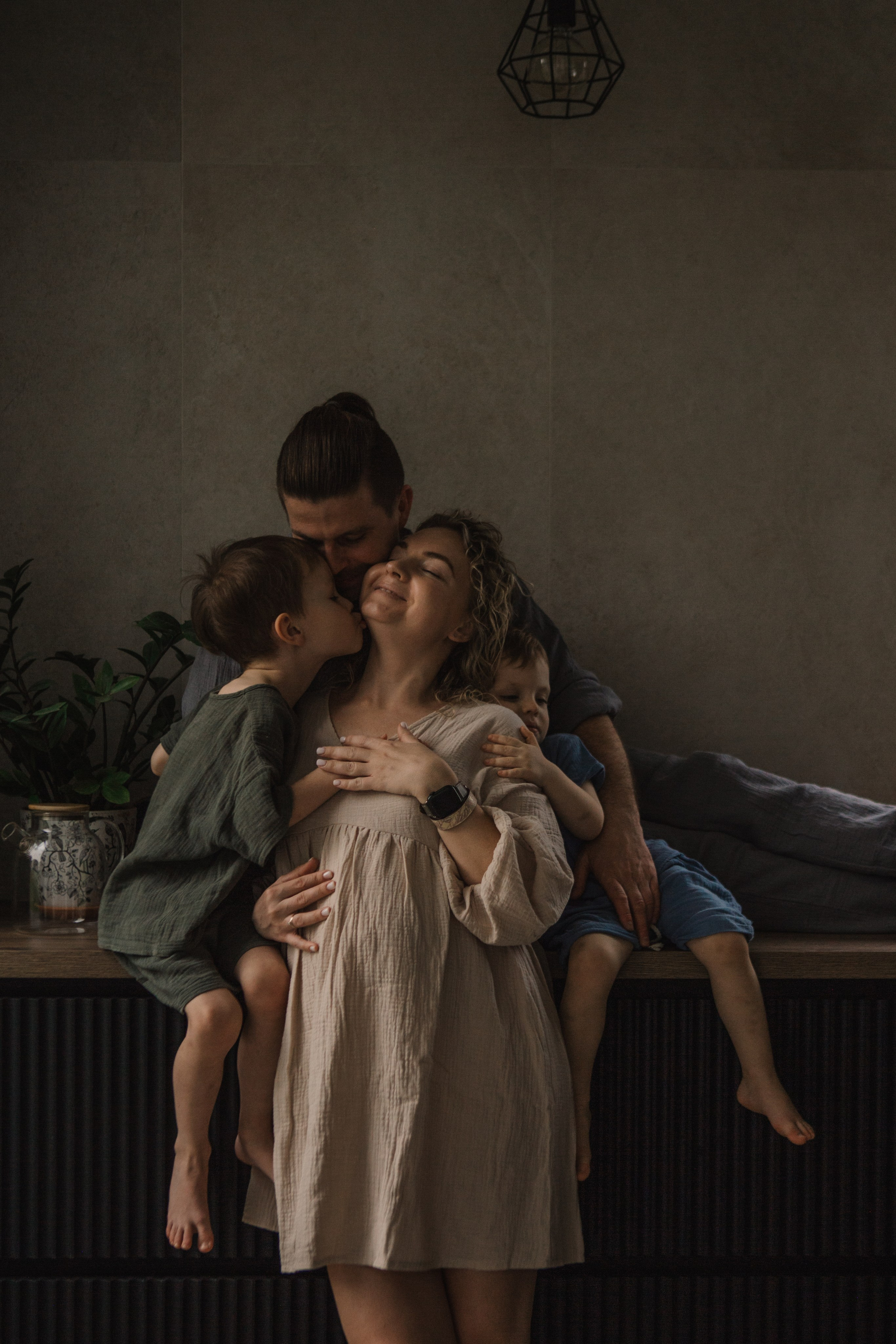 Dasha + 1. Portrait, family and pet photographer in Cyprus, Ksenia Bourdelle