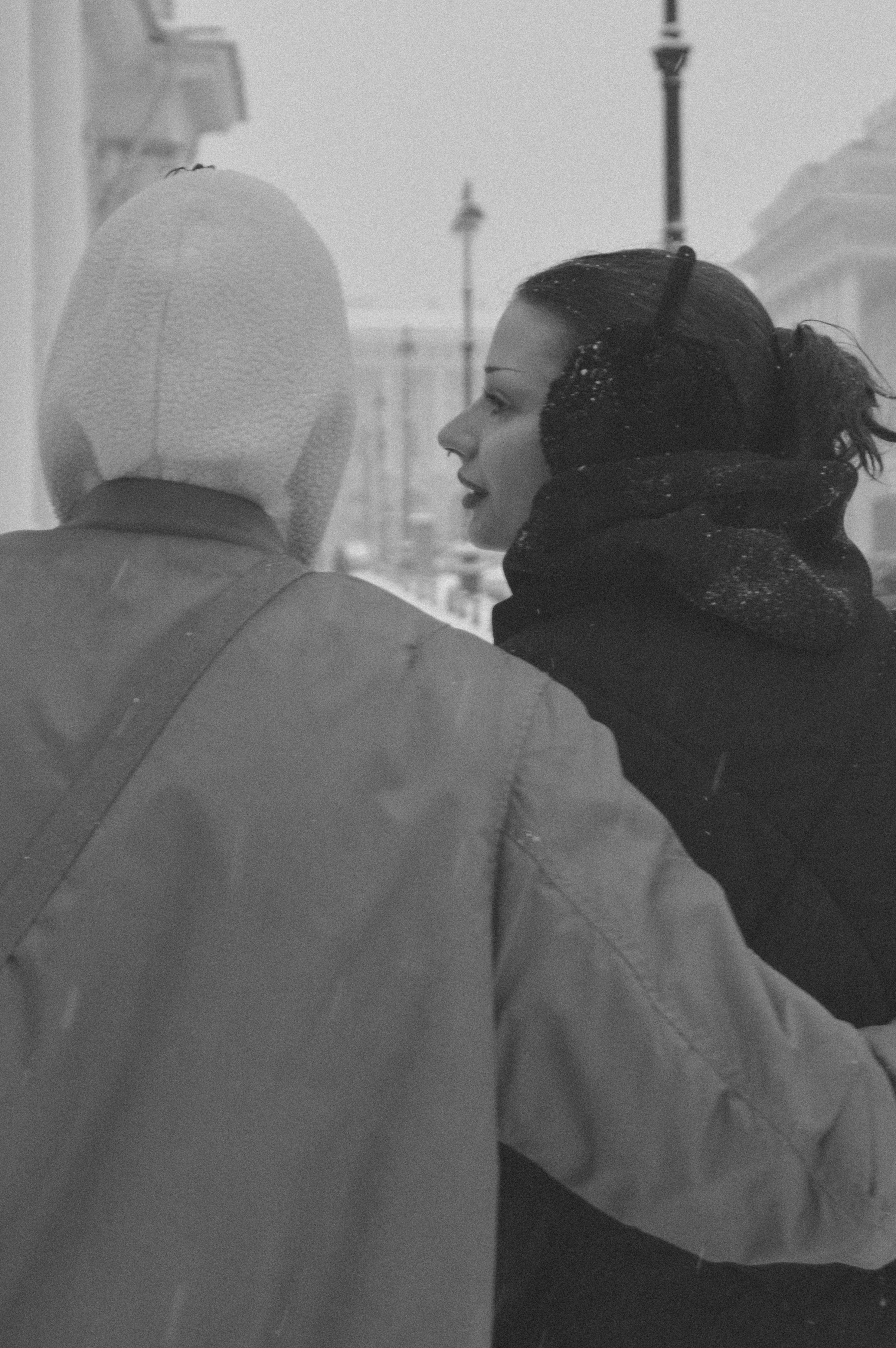 Под снегом. Питерский фотограф