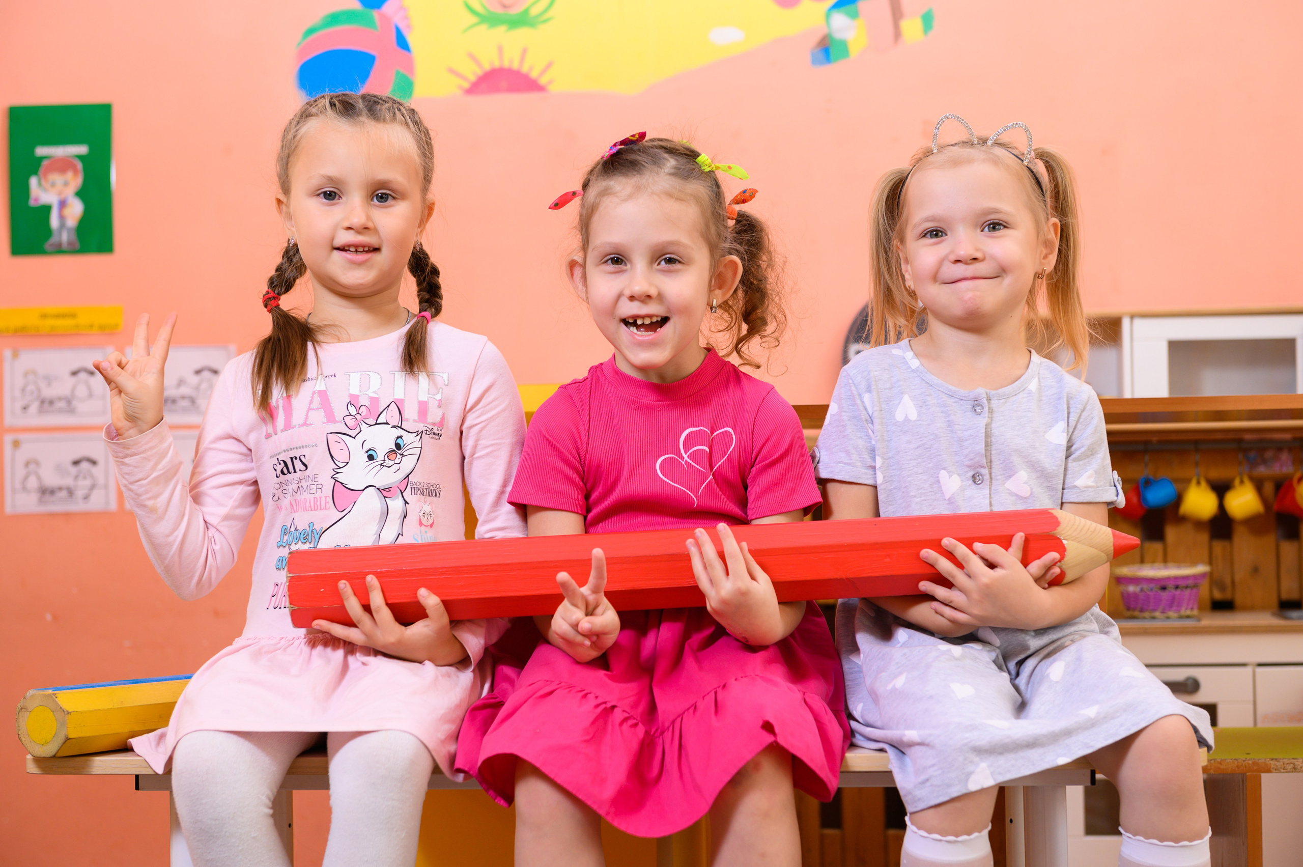 Фотосессия на выпускные альбомы для детского сада. Выпускные альбомы Искитим Бердск Новосибирск