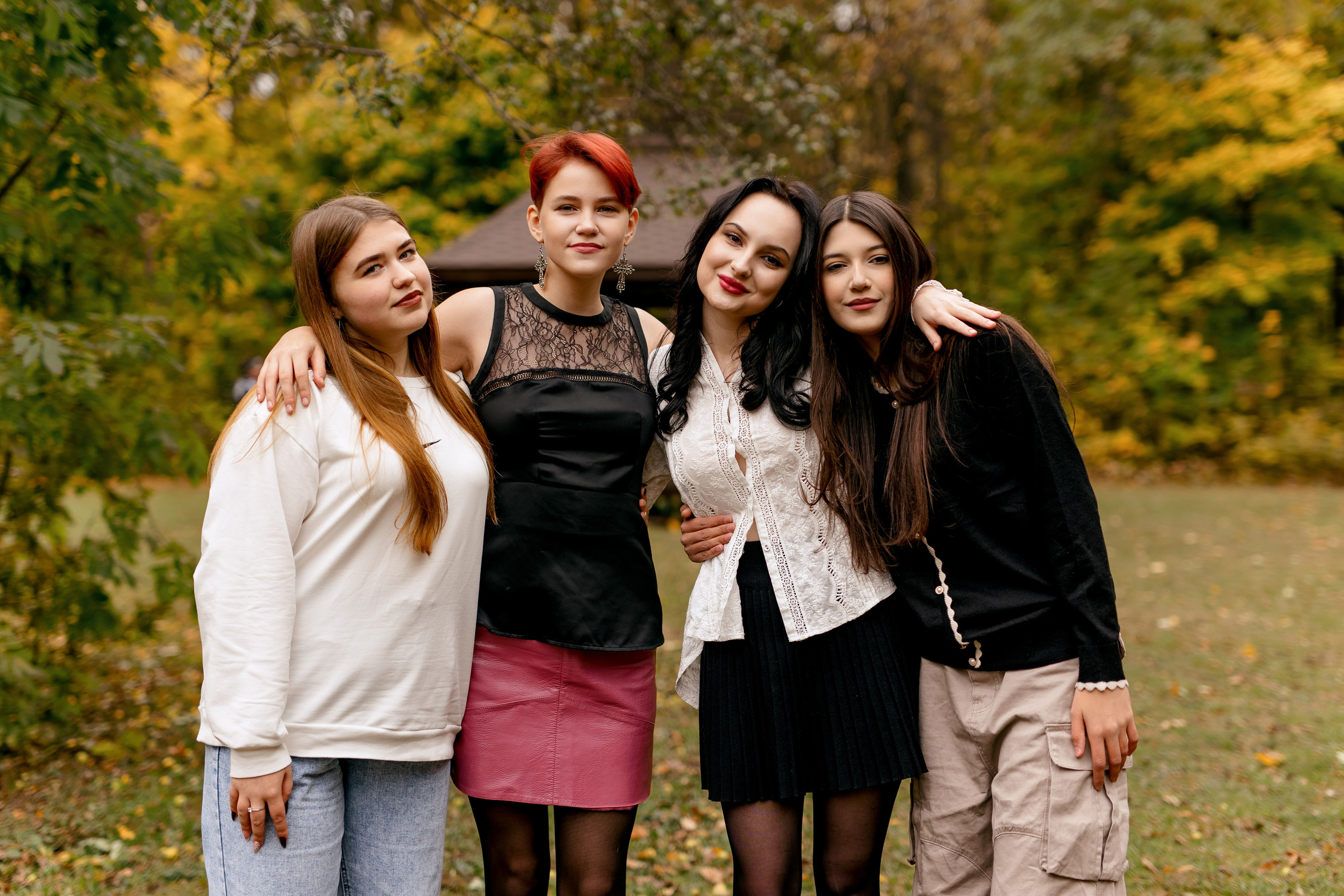 11 класс осенью в роще. Свадебный и семейный фотограф в Туле и области Маша Костина