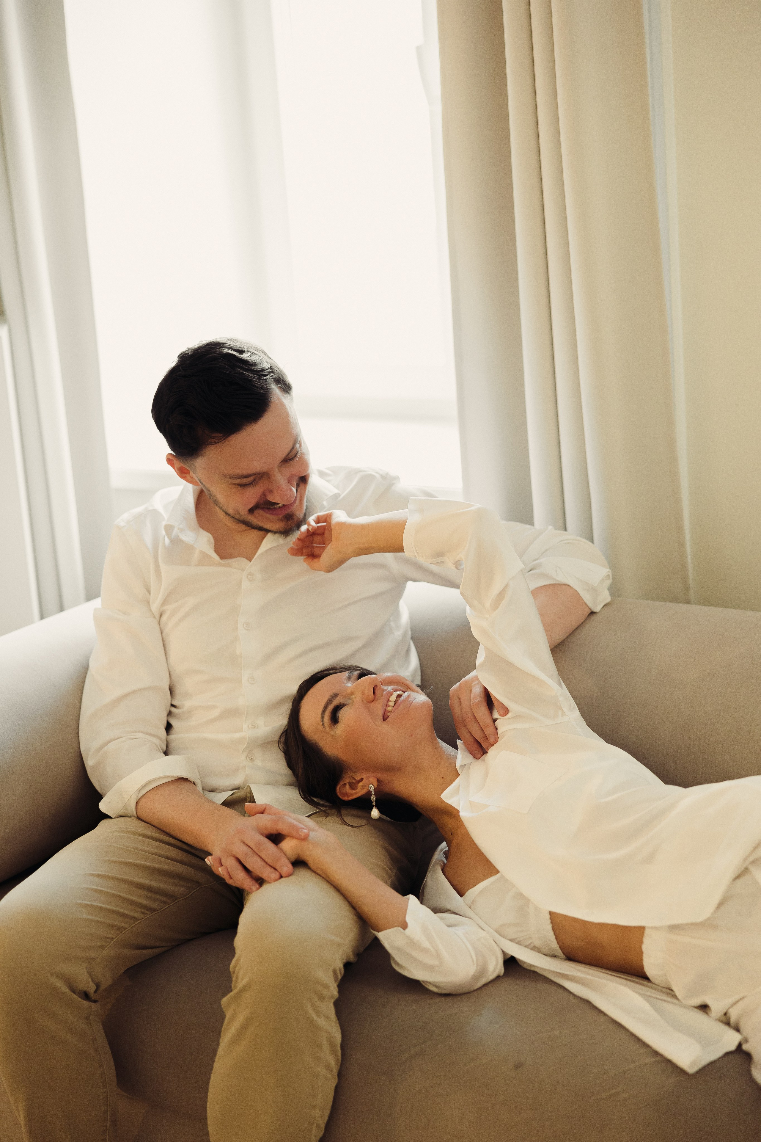 Утро в Apartments. Портретный фотограф в Санкт-Петербурге