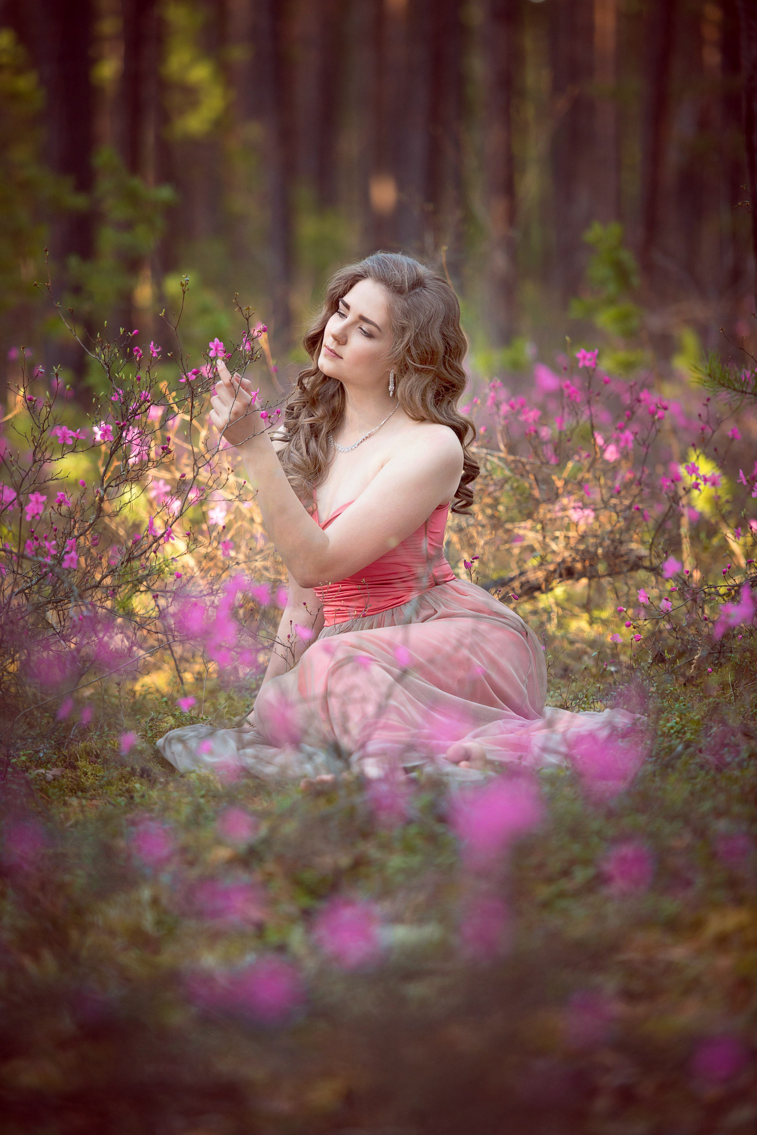 Екатерина и Мария Глотовы. Татьяна Гойда портретный и семейный фотограф Ленск. Выпускные альбомы