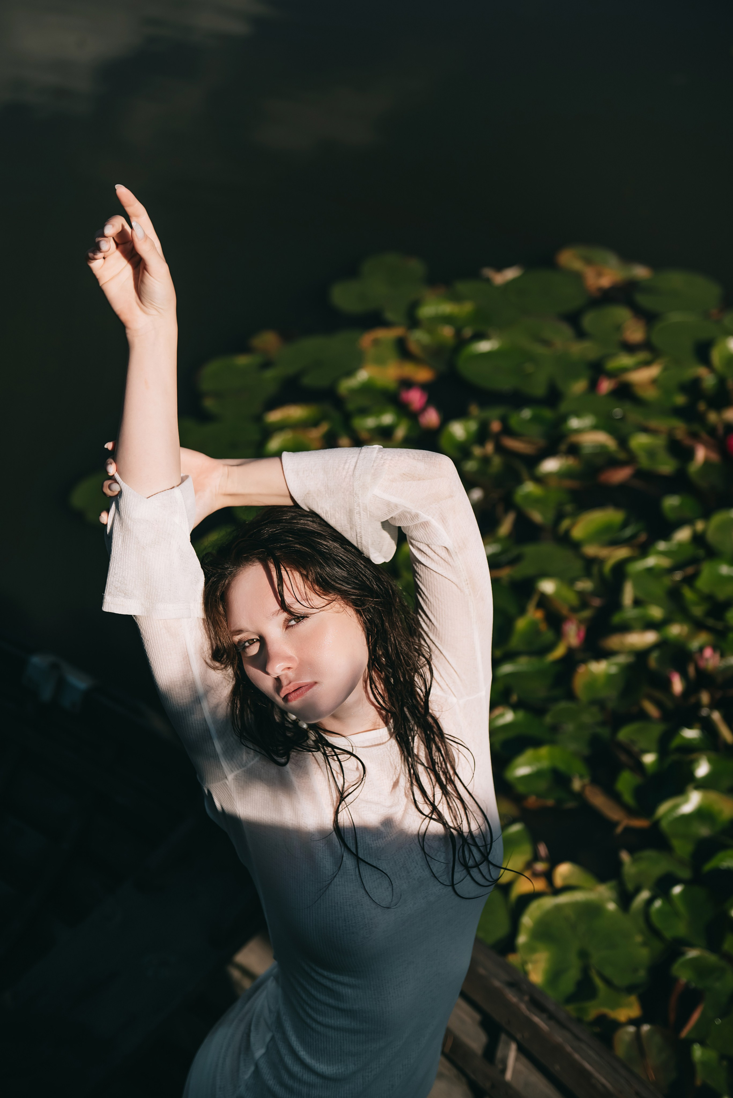 Фотосессия с кувшинками в Таёжной Заимке в г. Кемерово