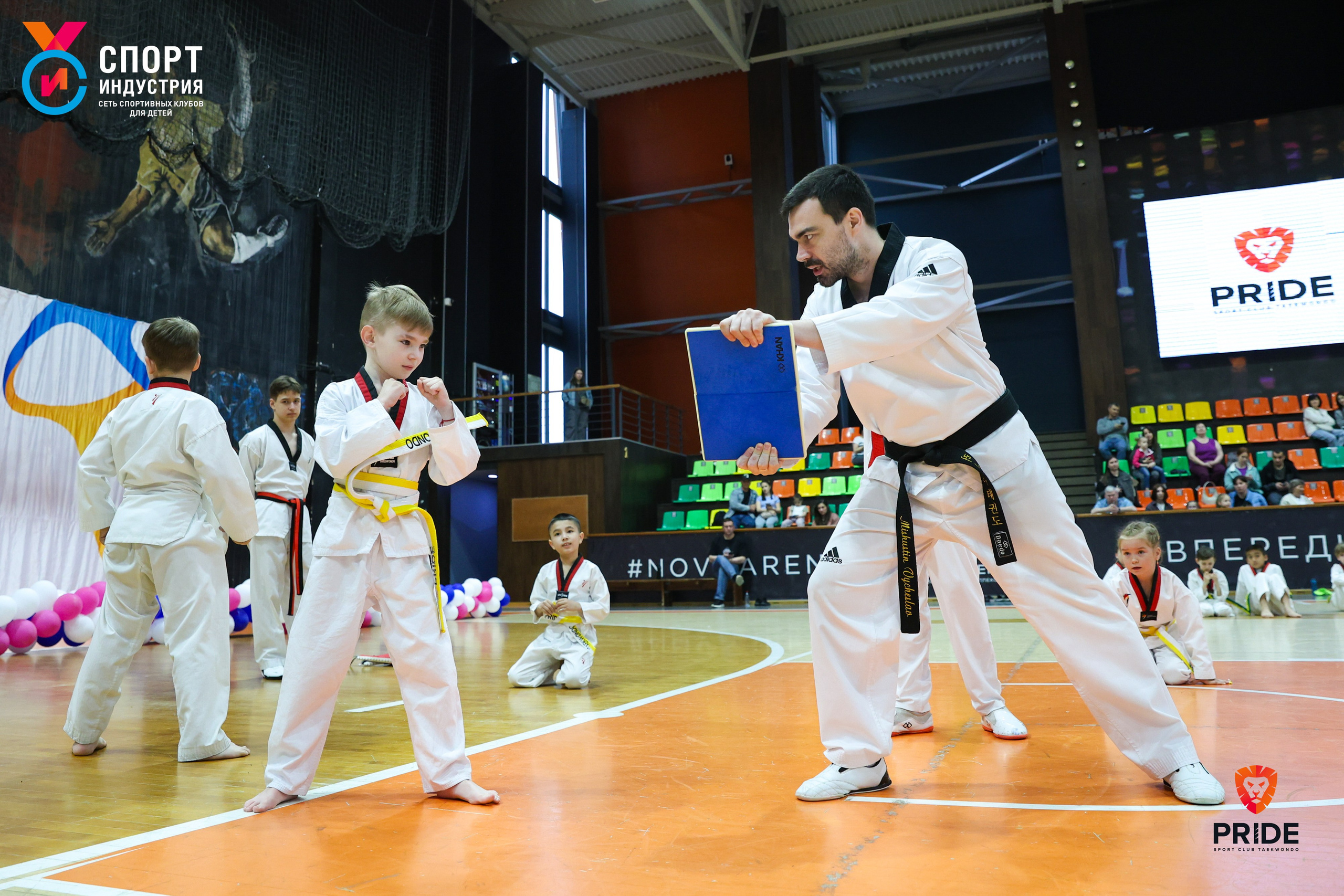 Аттестация по тхэквондо. Фотограф Дарья Попова