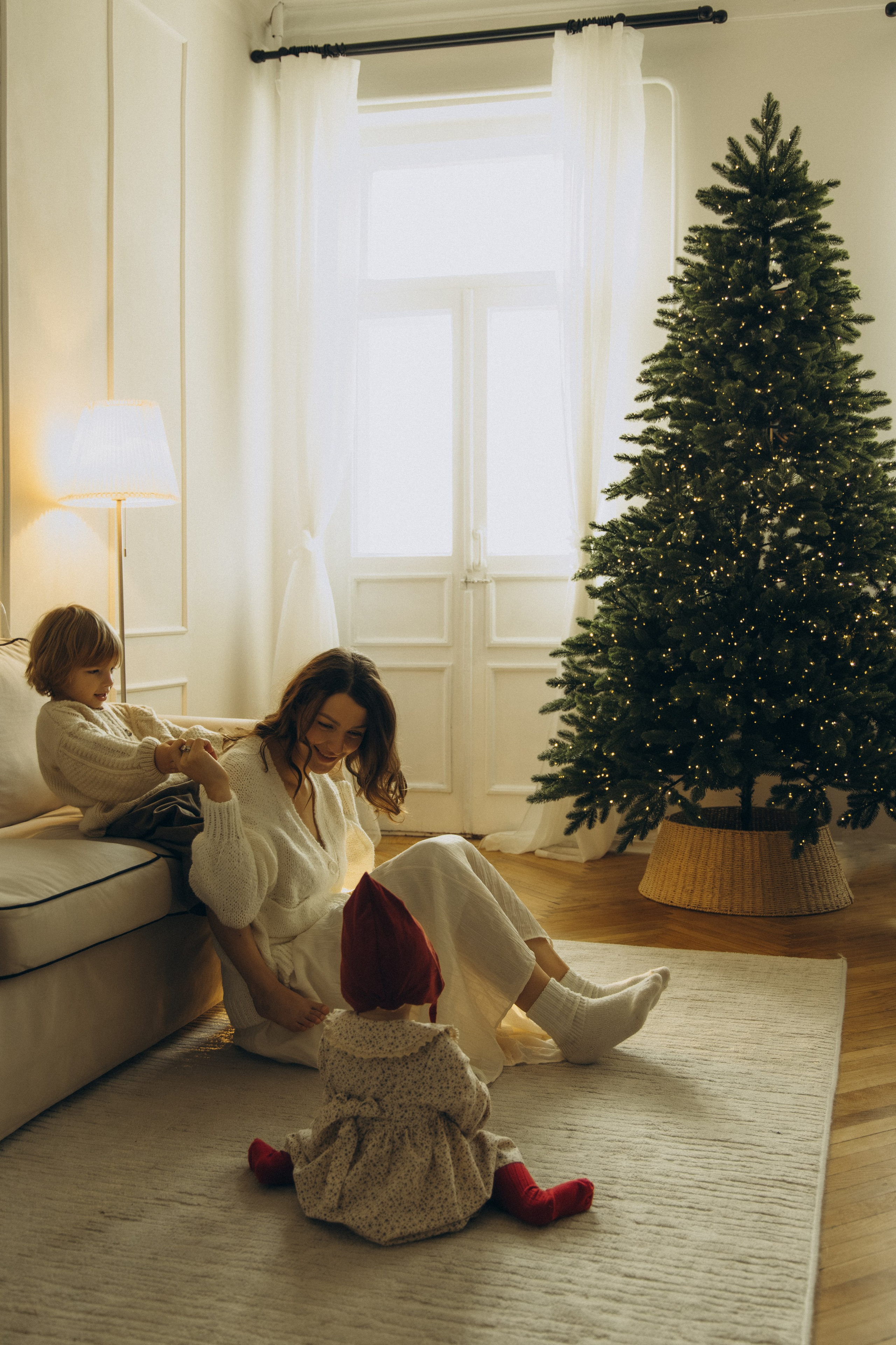 Теплая новогодняя история. Семейный фотограф в Москве Лоншакова Кристина