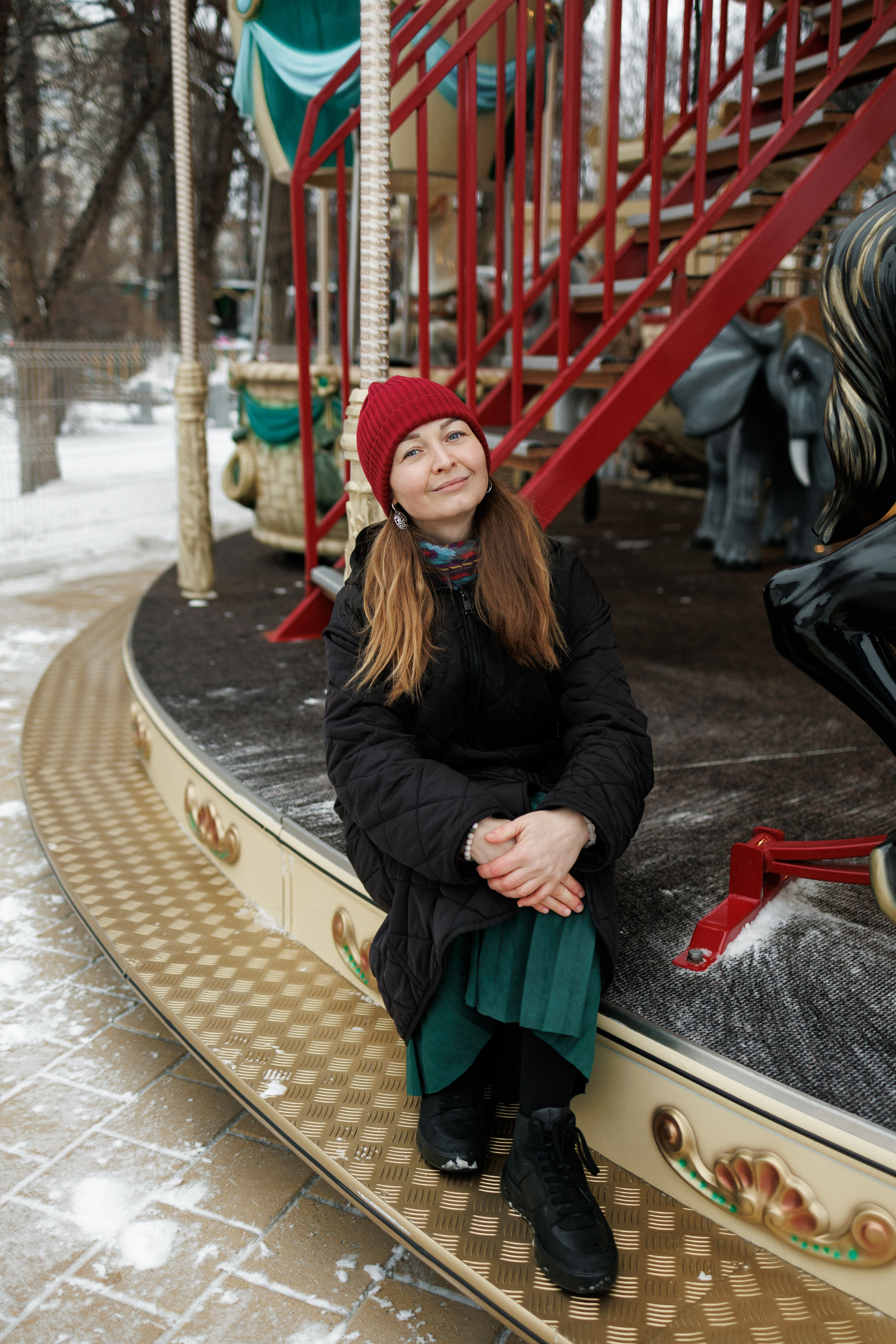 Зимняя фотопрогулка. Семейный фотограф г. Тюмень