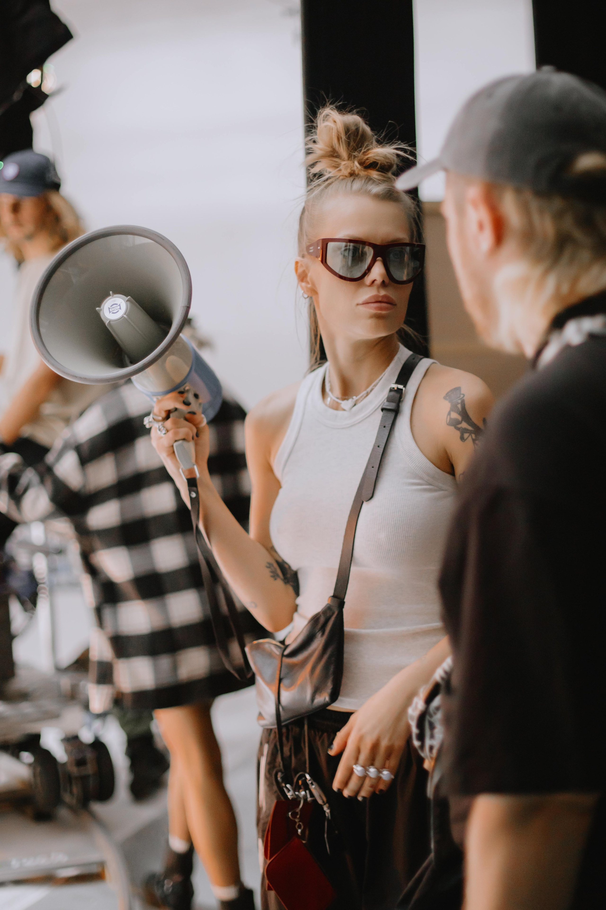 Съемка клипа Юлианны Карауловой и Бьянки. Фотограф в Москве и Санкт-Петербурге Дарина