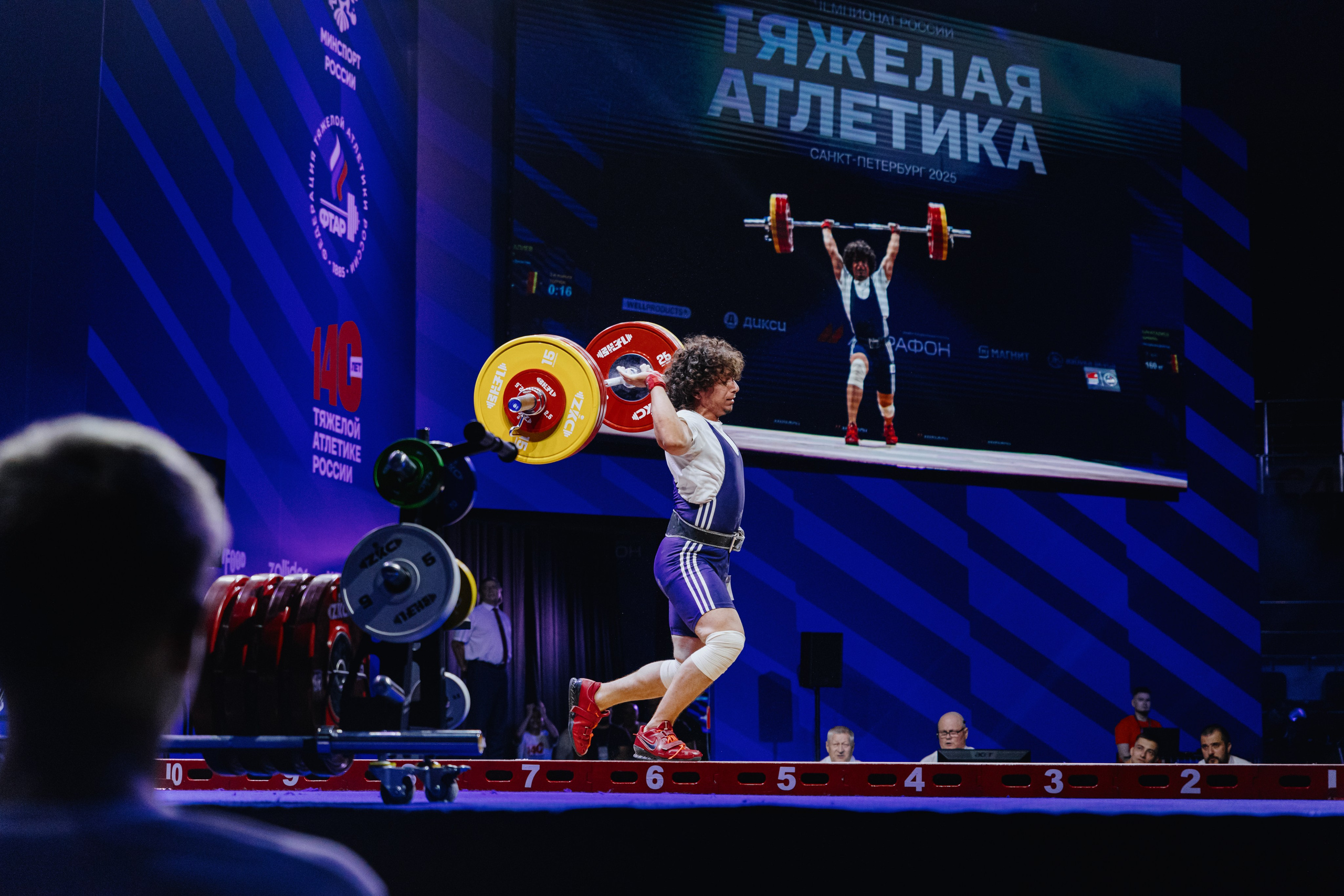 Чемпионат России по тяжелой атлетике 2025. Фотограф в Москве и Санкт-Петербурге Дарина