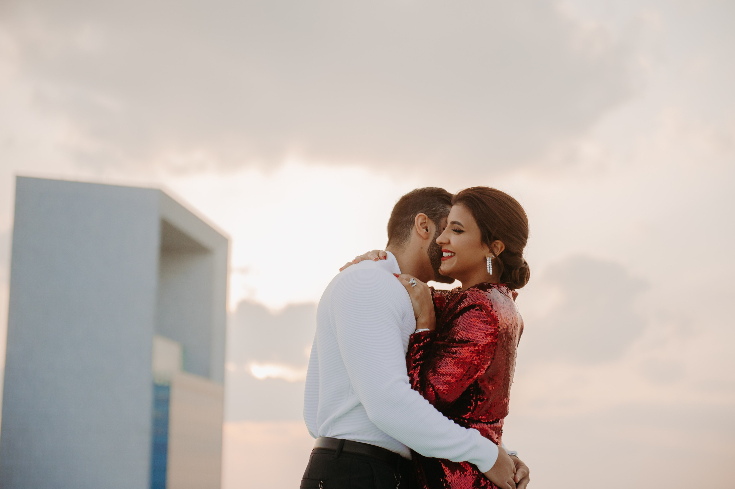 Love Story на высоте (Абу Даби). Фотограф в Москве и Санкт-Петербурге Дарина