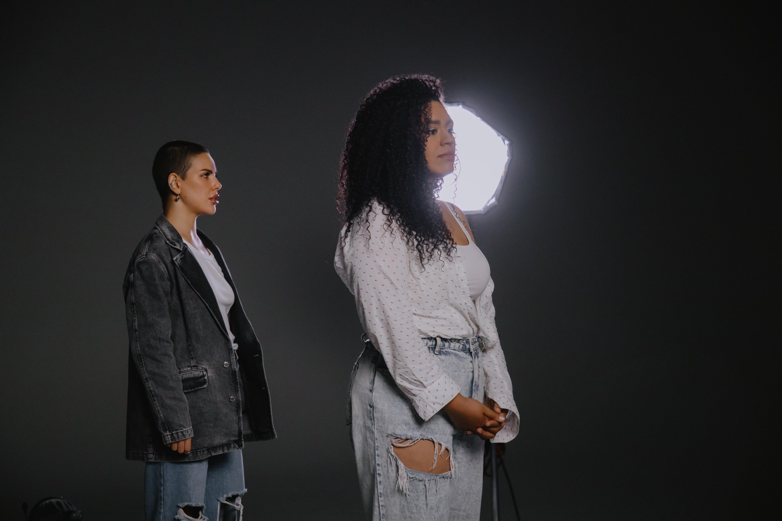 Съемка клипа Юлианны Карауловой и Бьянки. Фотограф в Москве и Санкт-Петербурге Дарина