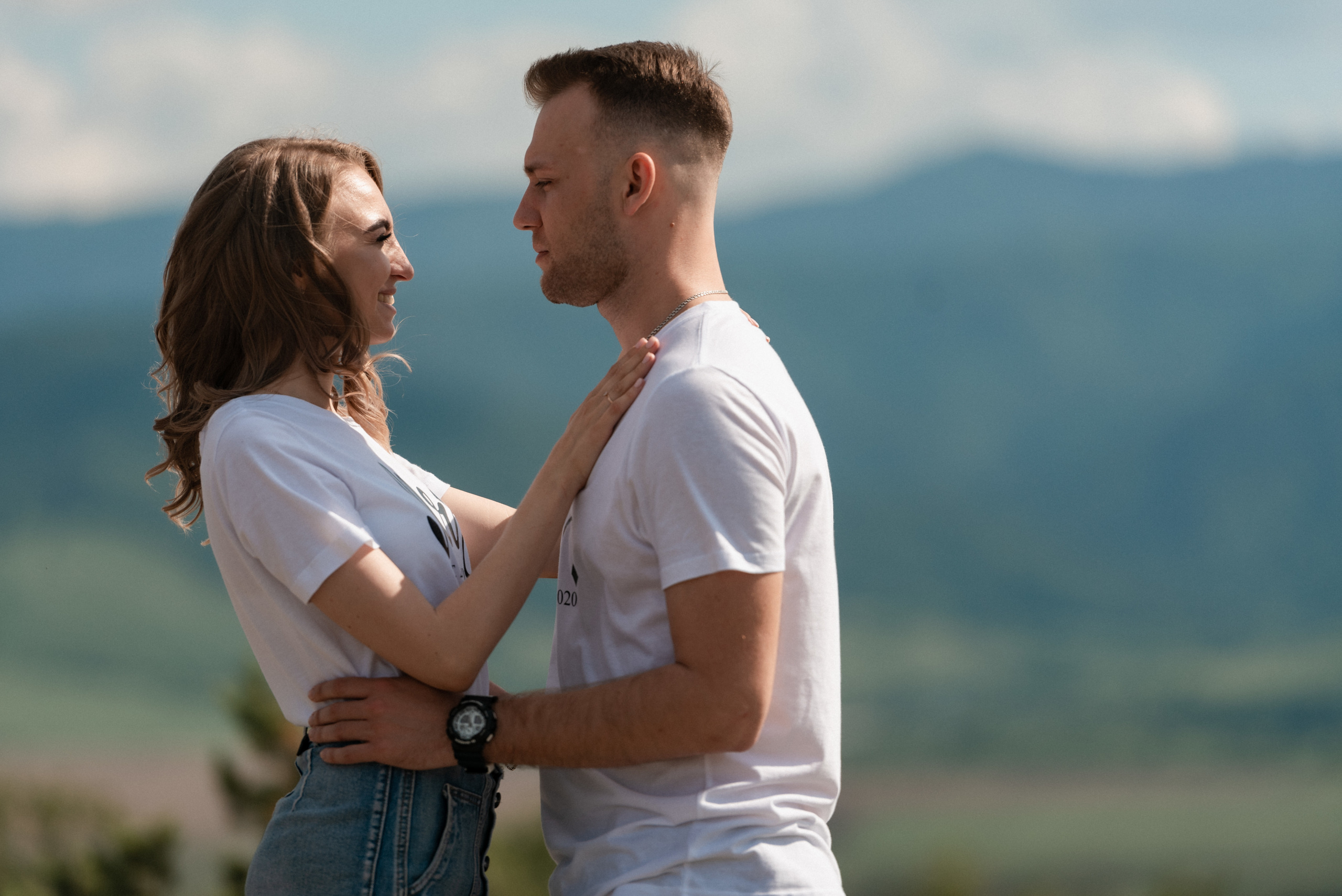 Предсвадебная фотосессия в горах. Сергей Богомолов. Свадебный и семейный фотограф