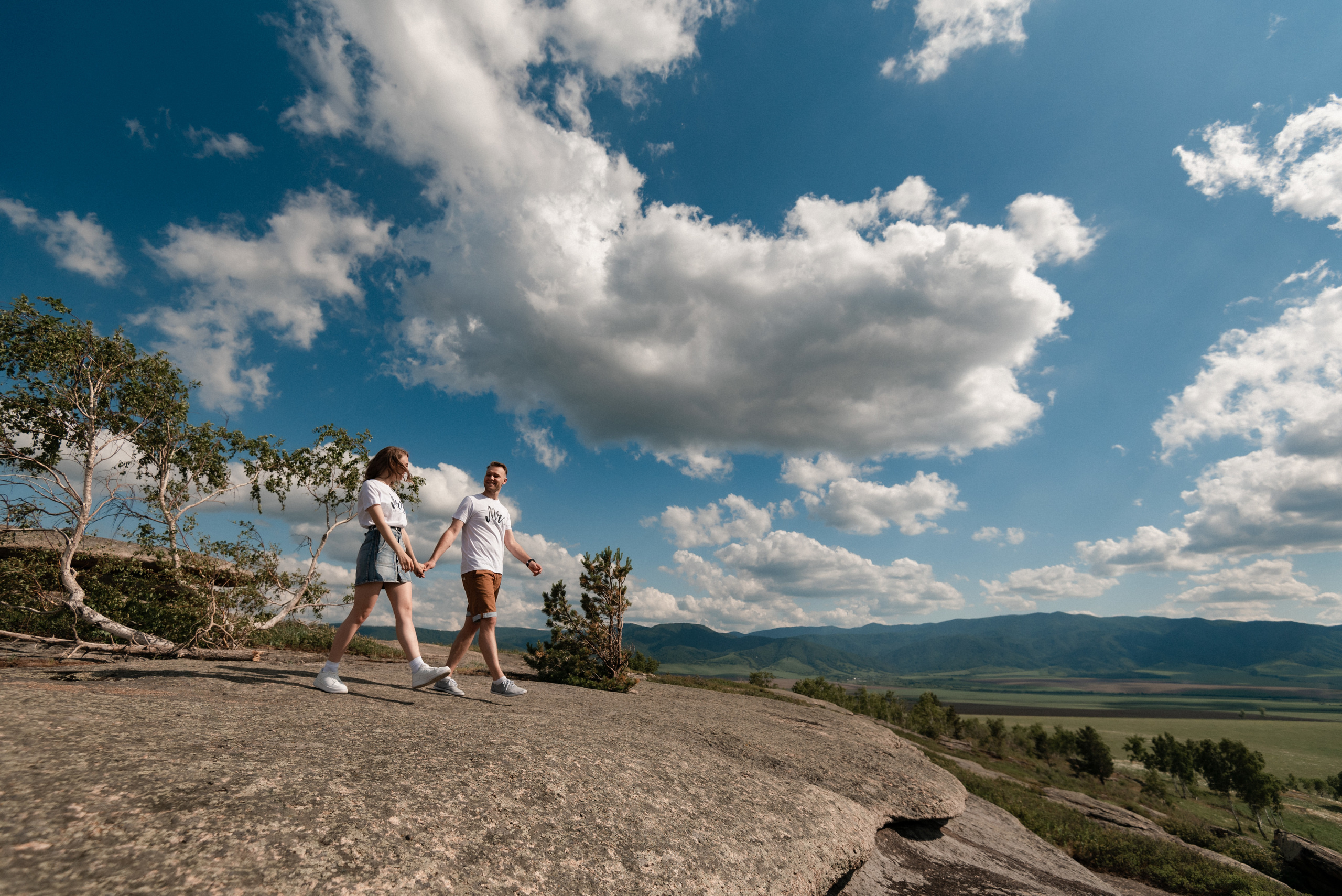 Предсвадебная фотосессия в горах. Сергей Богомолов. Свадебный и семейный фотограф