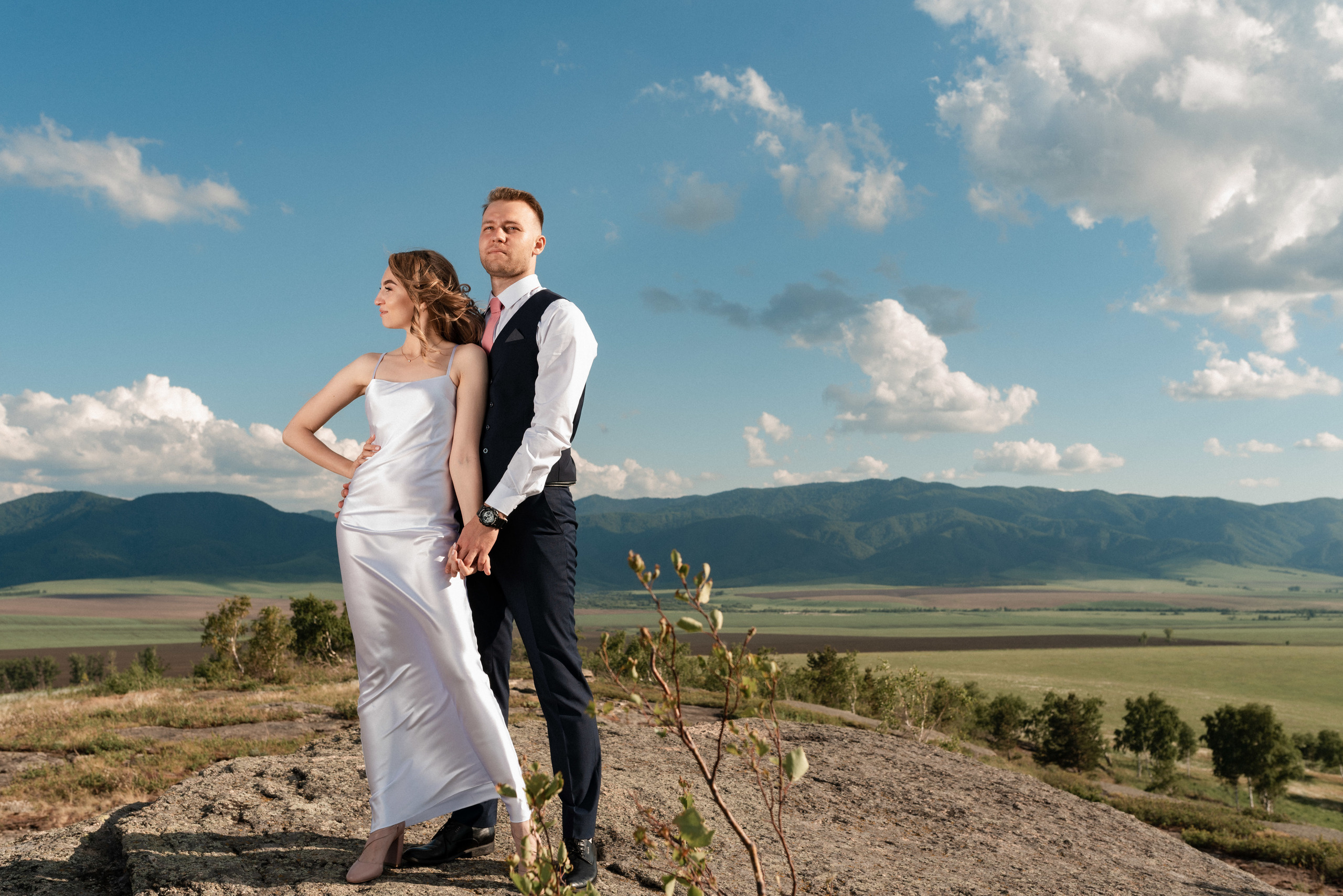 Предсвадебная фотосессия в горах. Сергей Богомолов. Свадебный и семейный фотограф