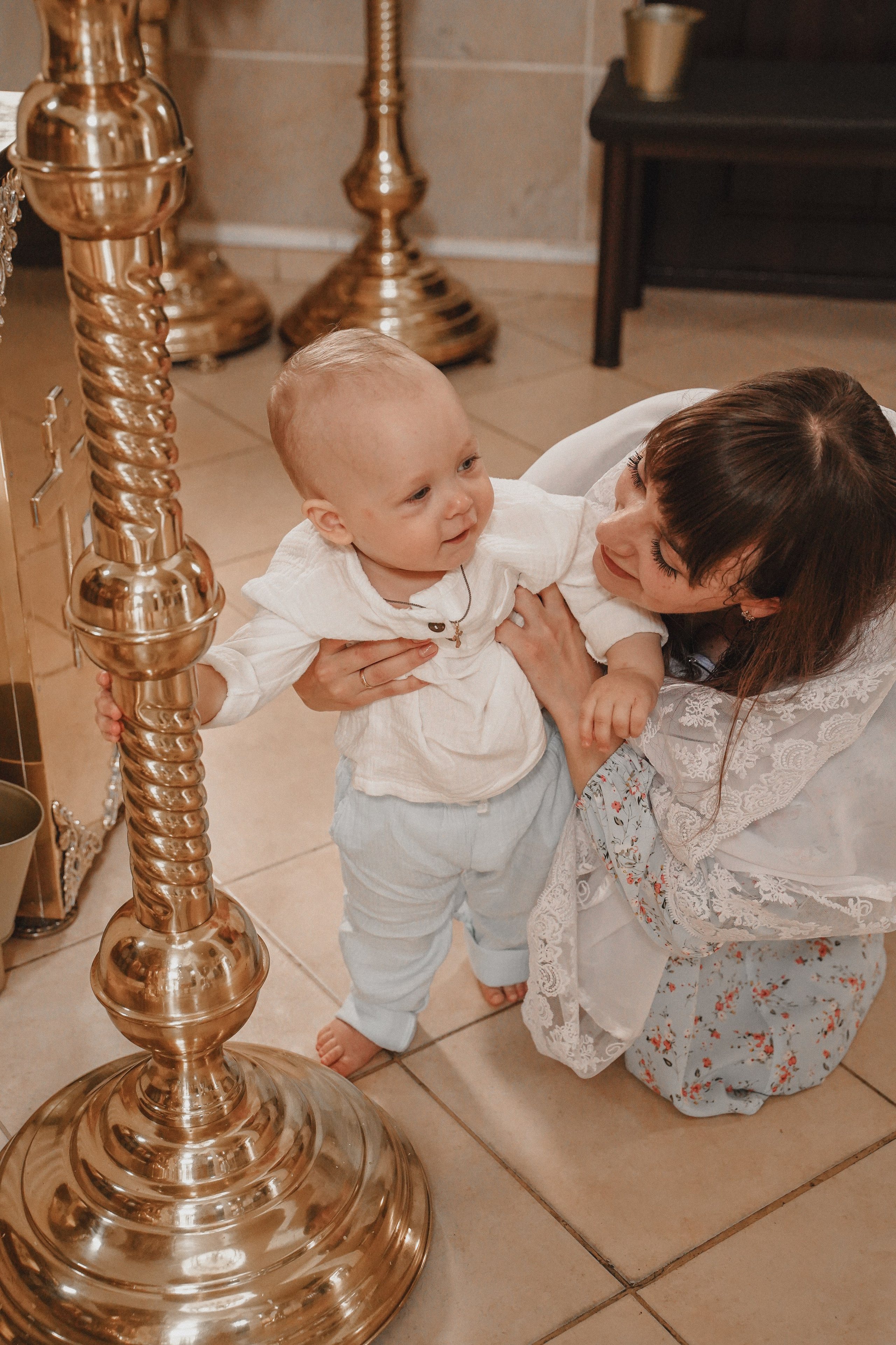 Крещение Лёвы. Семейный и женский фотограф в Краснодаре Анастасия Приймак