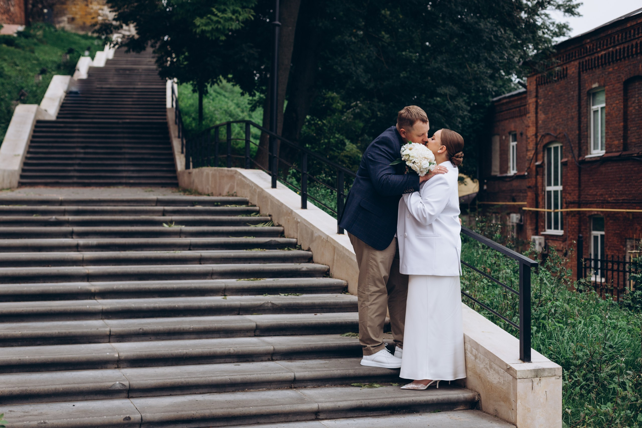 Татьяна и Сергей (ЗАГС, прогулка). Свадебный и семейный фотограф в Нижнем Новгороде Екатерина Наймарк