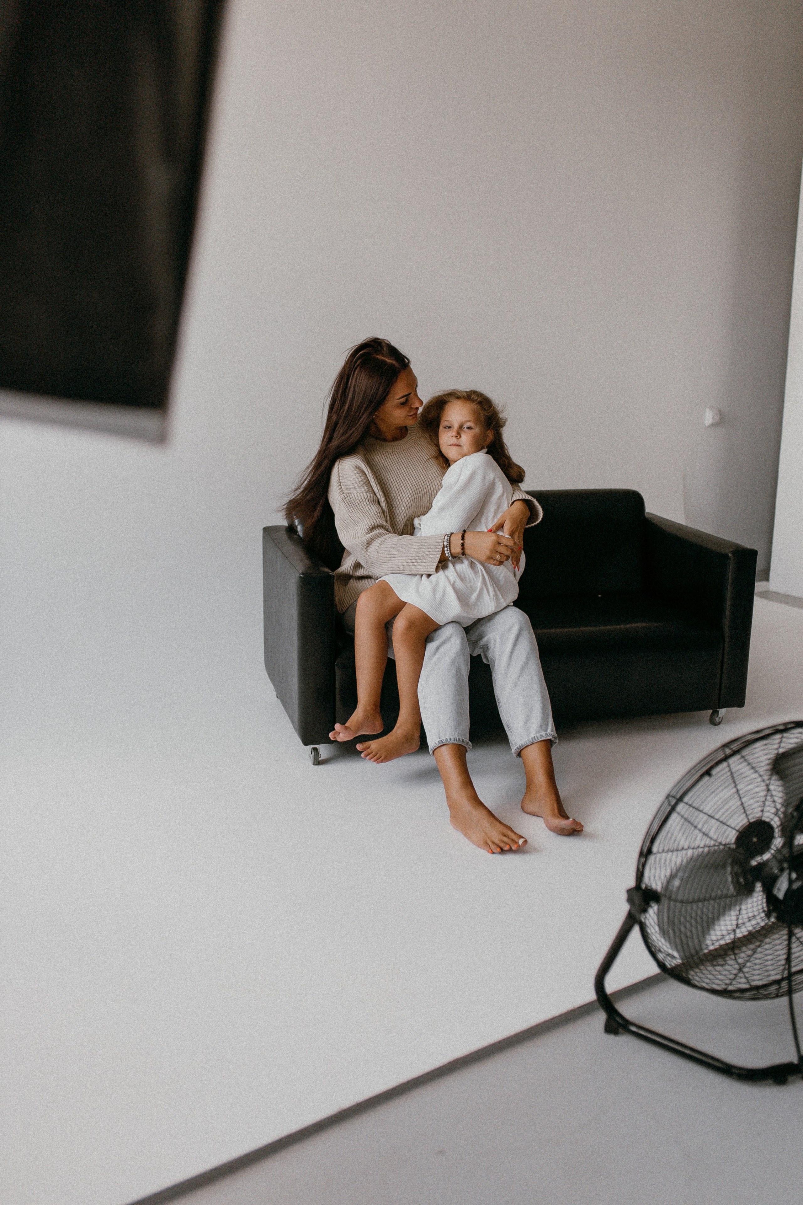 Есения и мама. Семейный фотограф Губкин/Старый Оскол