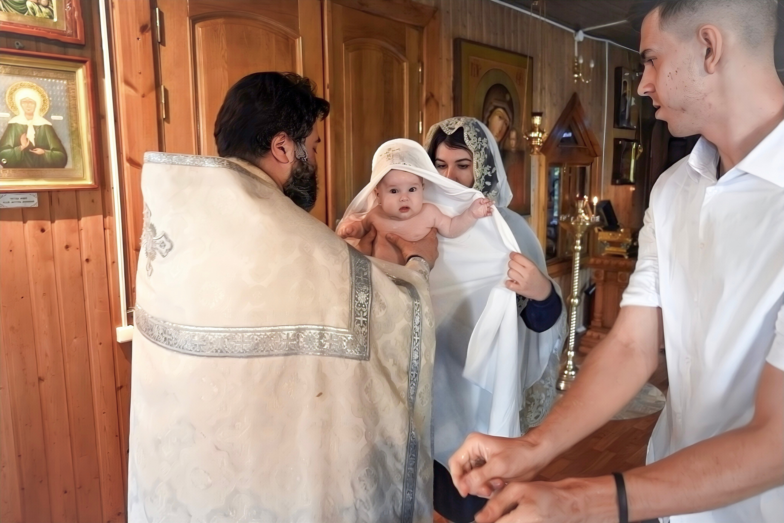 Крещение Чертаново мама Жанна. Семейный и детский фотограф Москва