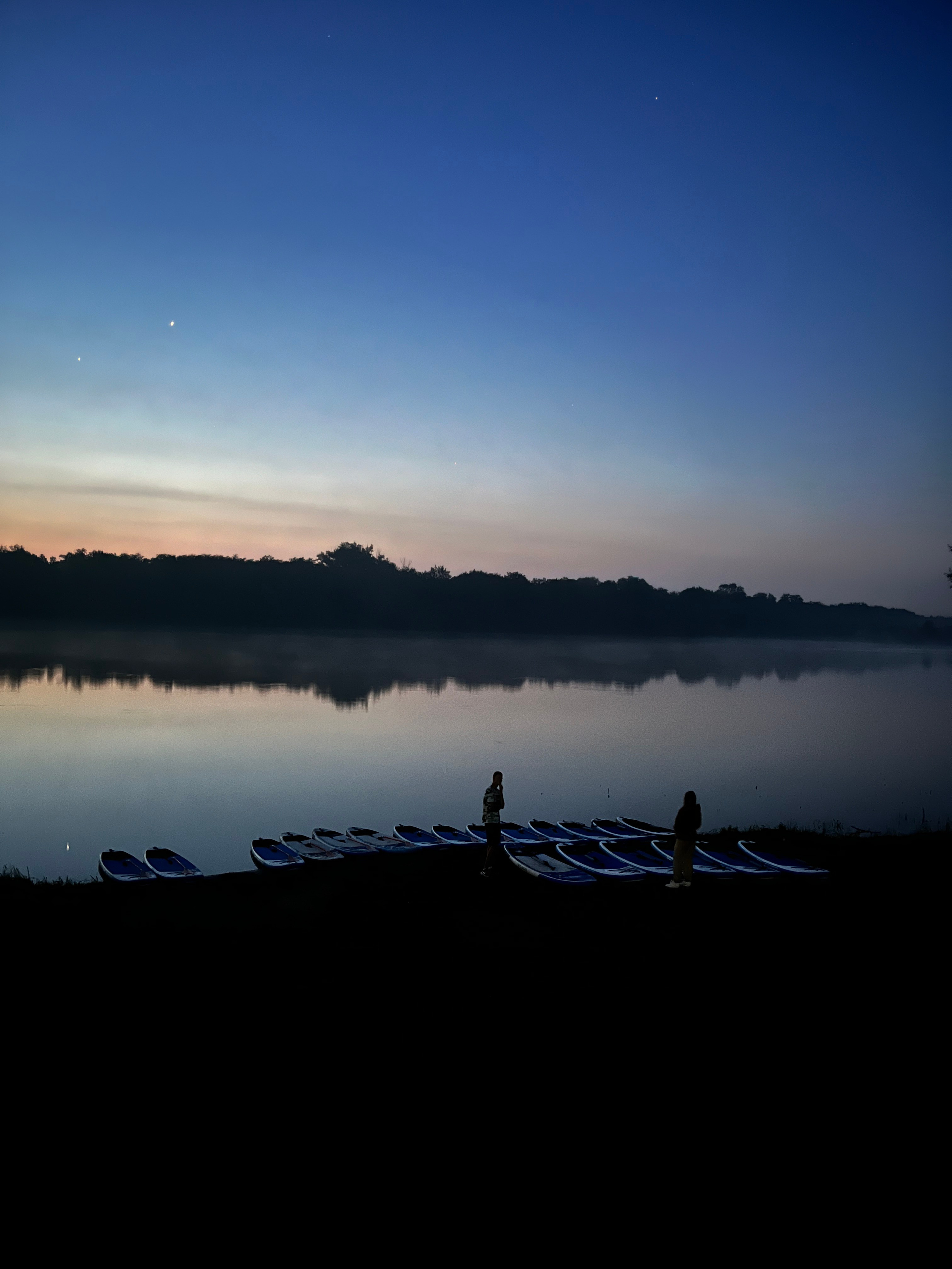 Рассветы на сапбордах в Уфе