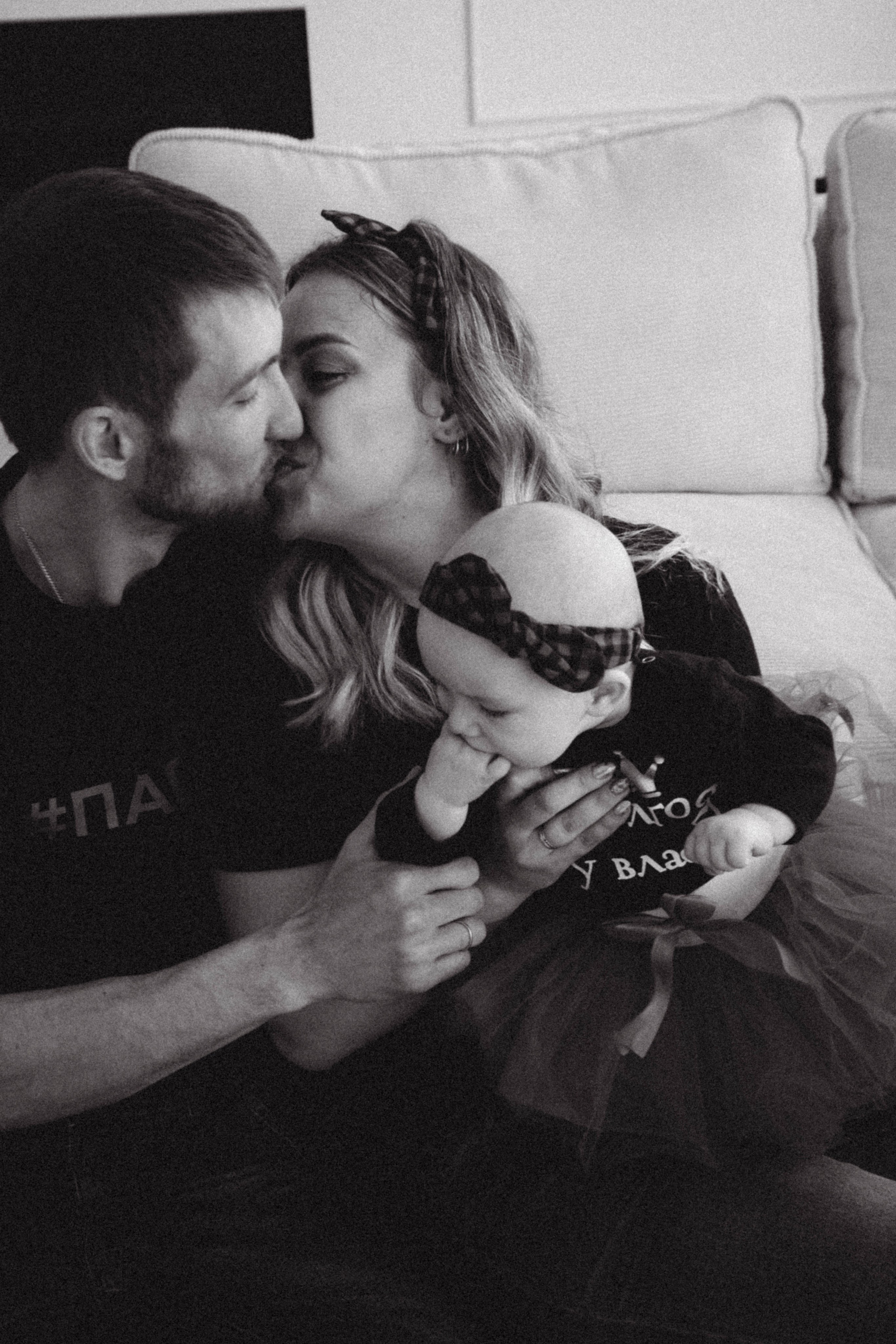 Даша и Артур с детками